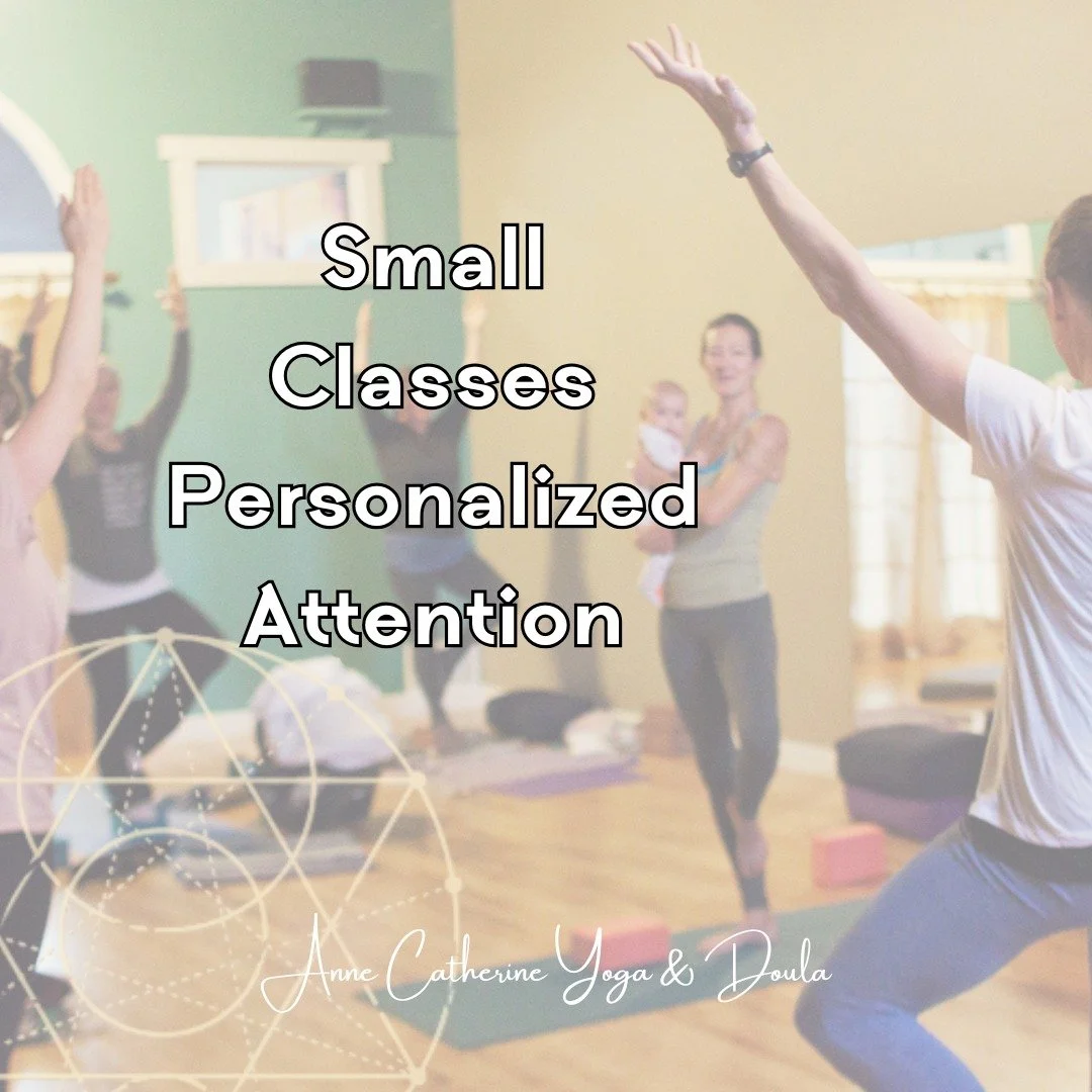 Not every mom needs a bigger workout.

Sometimes she needs a smaller class.

A place where someone knows her name.

Understands her symptoms.

Answers her questions.

Adjusts the practice to meet her needs.

And helps her build strength without ignor