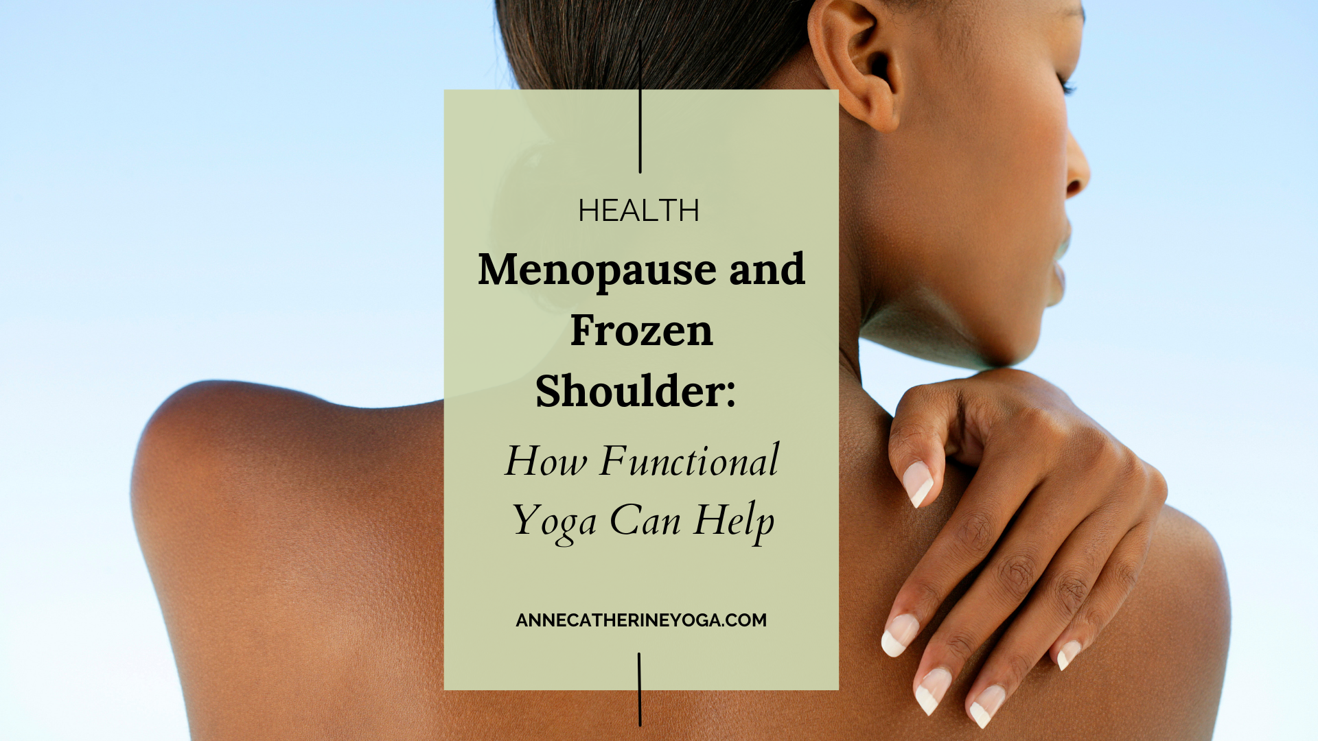 Menopause and Frozen Shoulder: The Connection Every Woman Should Know