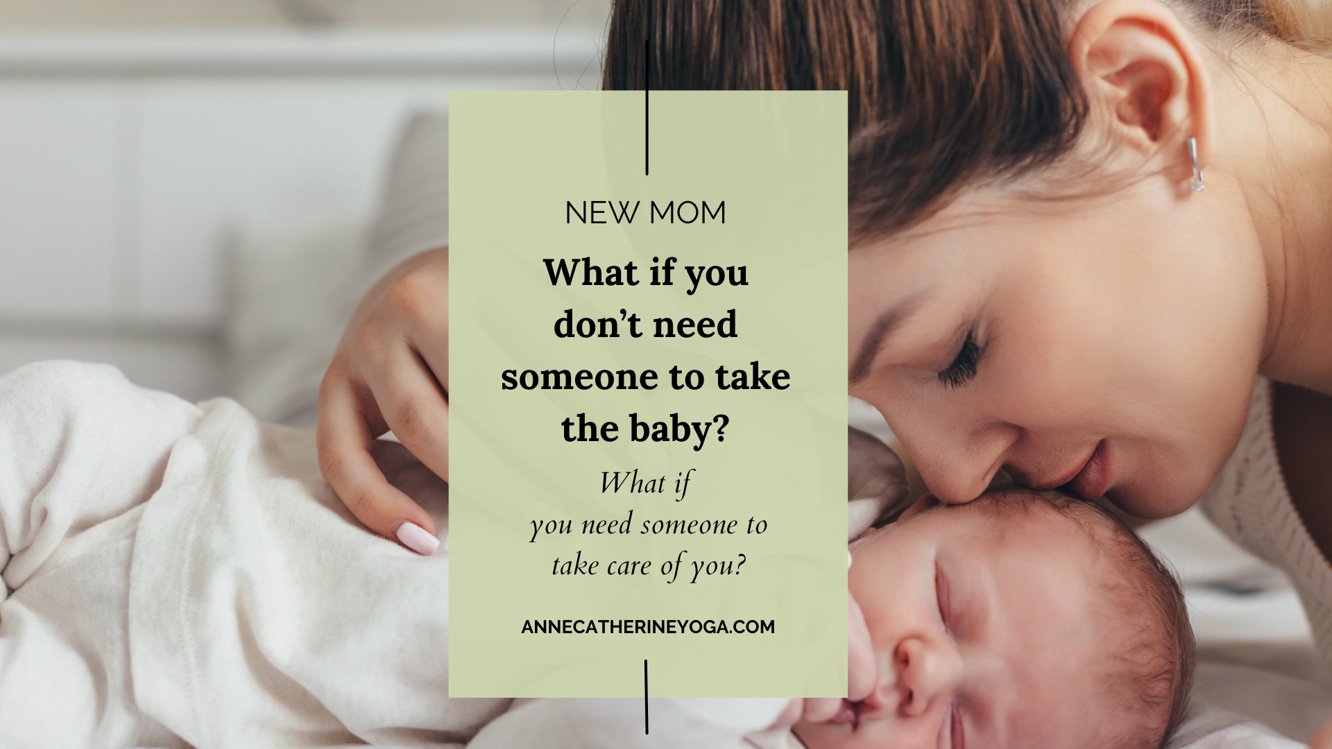 What If What You Need Isn't Overnight Baby Care?