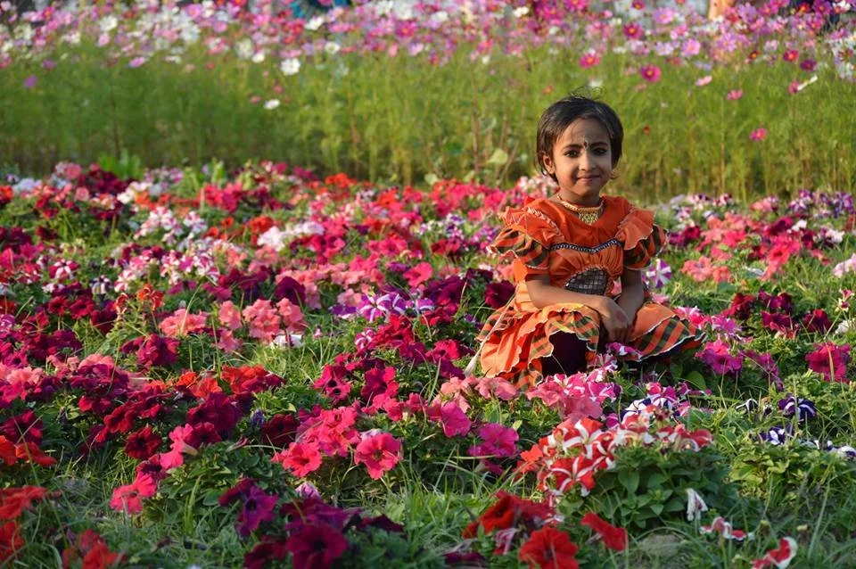 A Flower Is Happy to Be a Flower