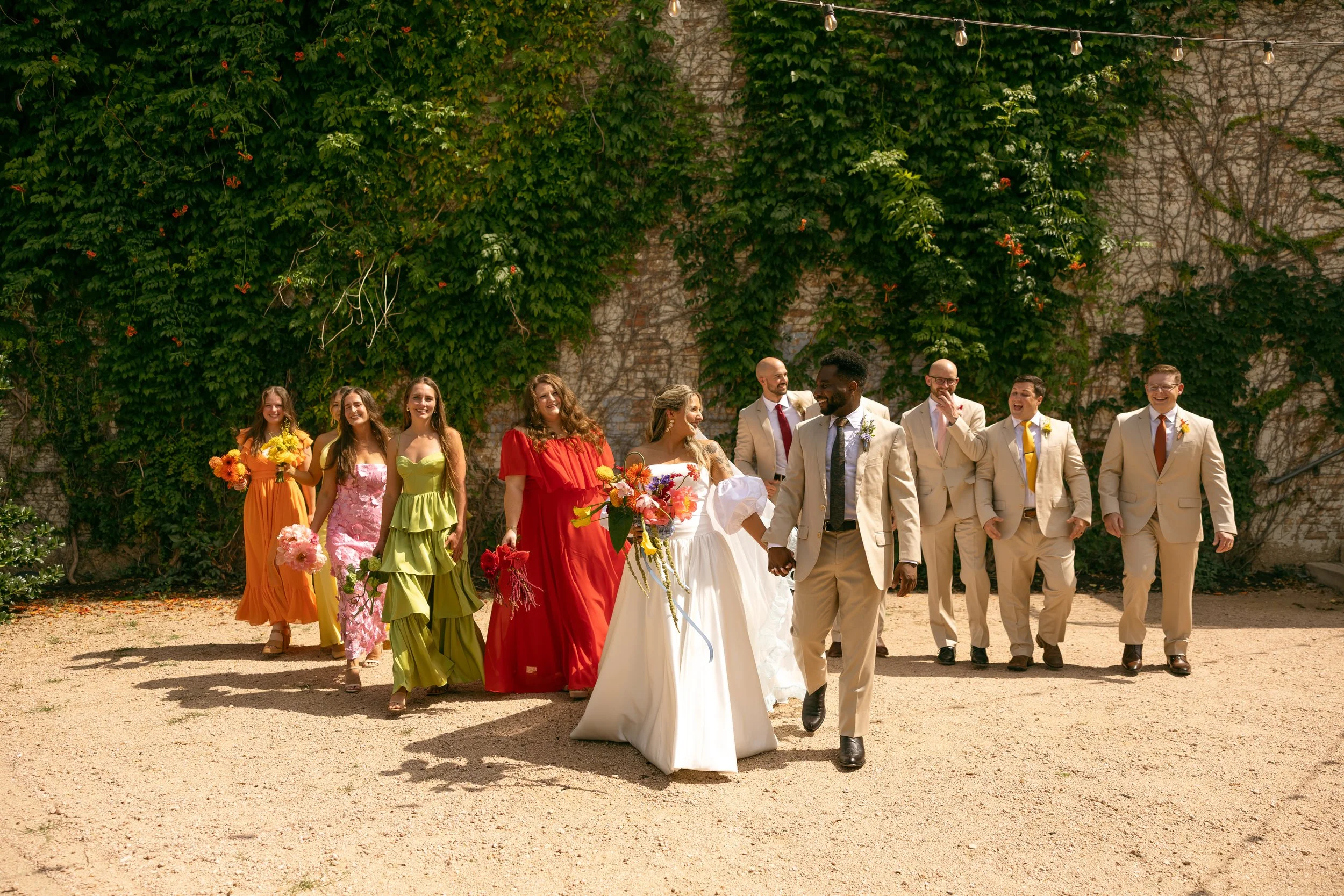 dallas wedding party
