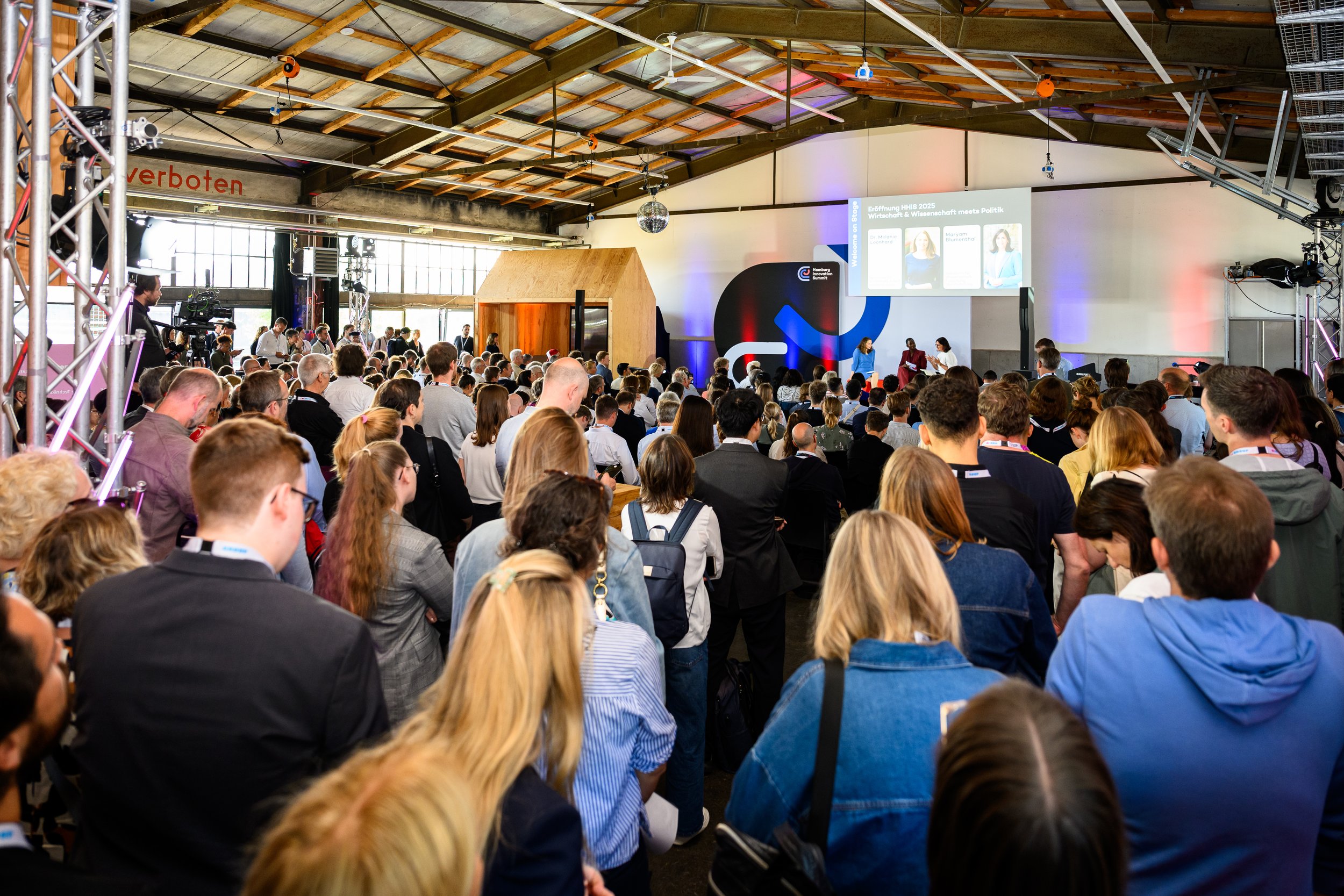 Social entrepreneurship conference, Hamburg, event audience, panel discussion