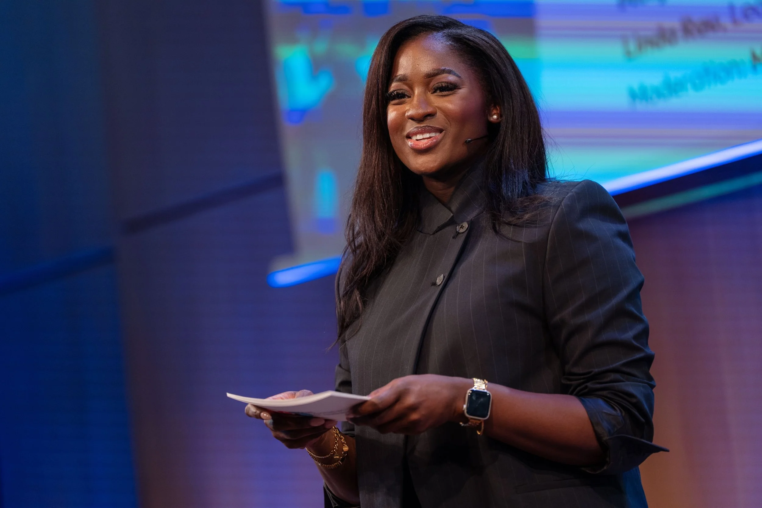Martina Offeh, event host, conference moderator, speaker