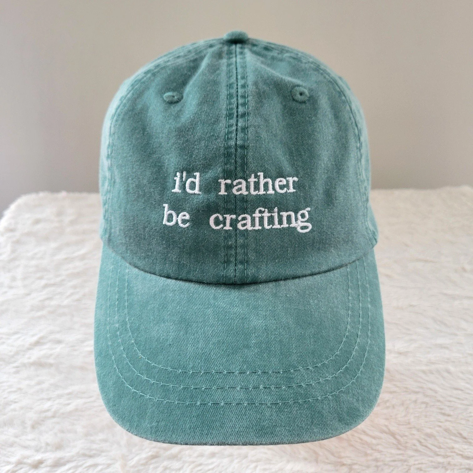 Our knitting and crocheting hats are pretty popular but these hats are for the crafters who just can't pick one hobby! #knitting #crafting