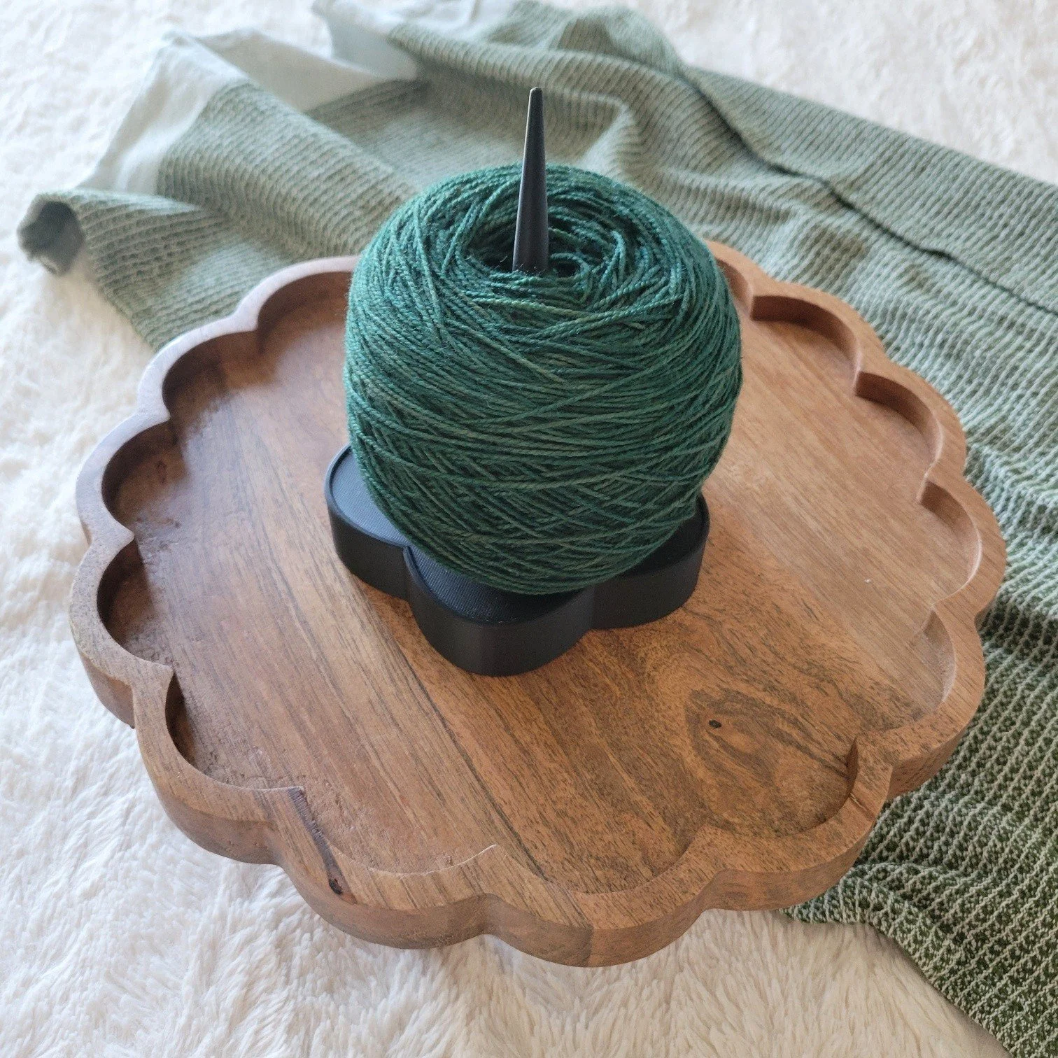 Feeling spooky? This all-black spinner fits the vibe and is cute enough to continue using all year round! We have just four more in stock and will be 40% off until October 31st!
