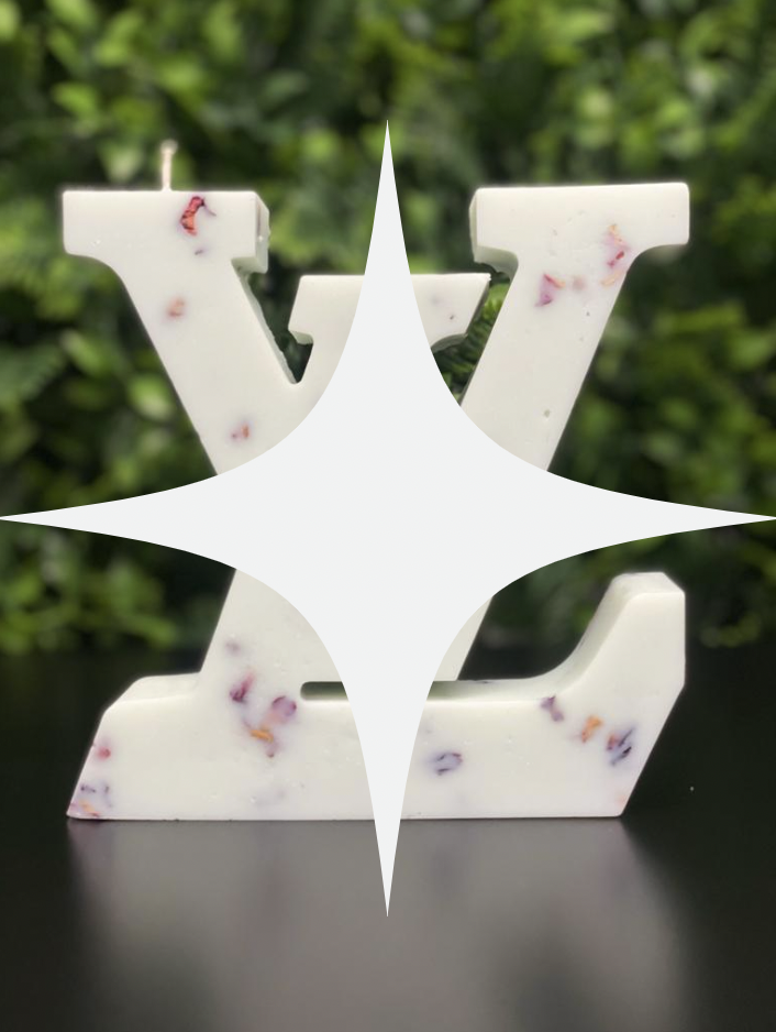 Luxury Letter Candle