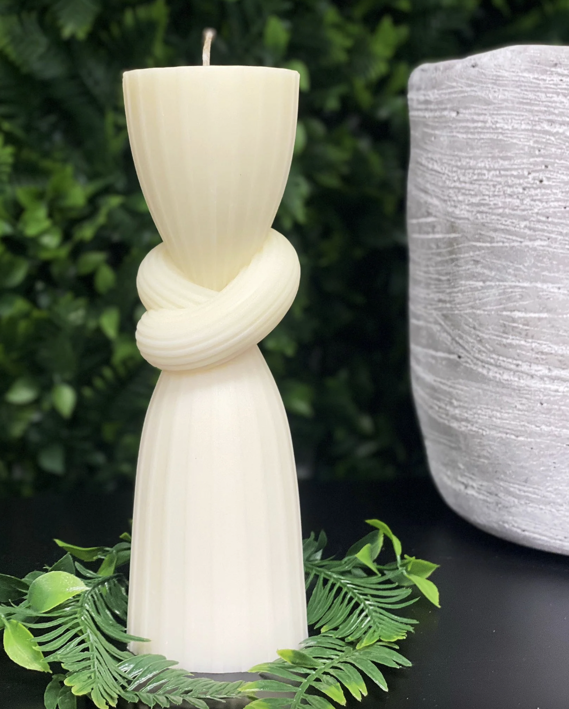 Knot Pillar Candle