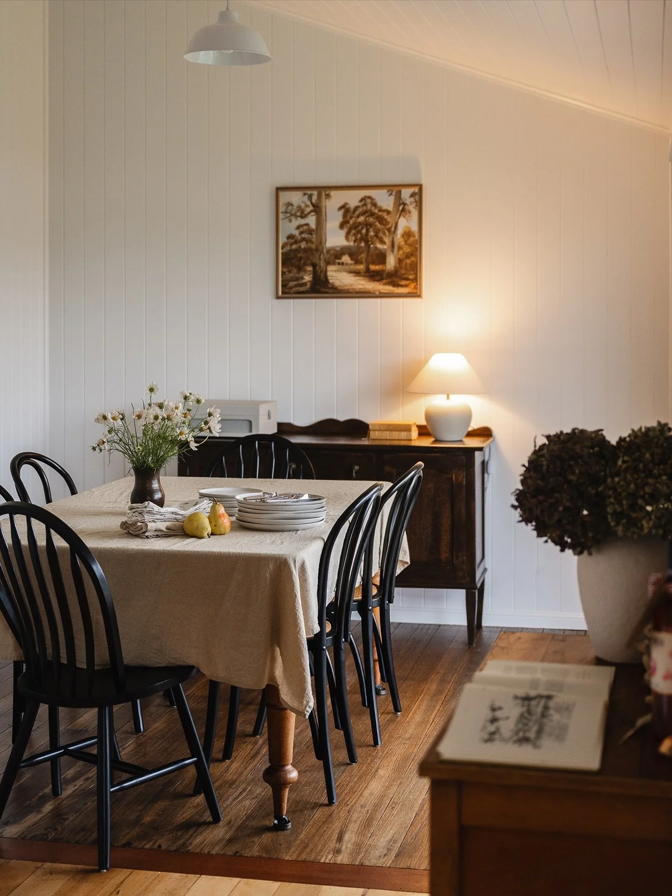 Sometimes even I break my own rules. 

Dusk is a favourite time of day for me at home - with it comes the ritual of pottering through the house preparing it for night. Tidying up discarded glassware in the kitchen sink, the last of the daylight&rsquo