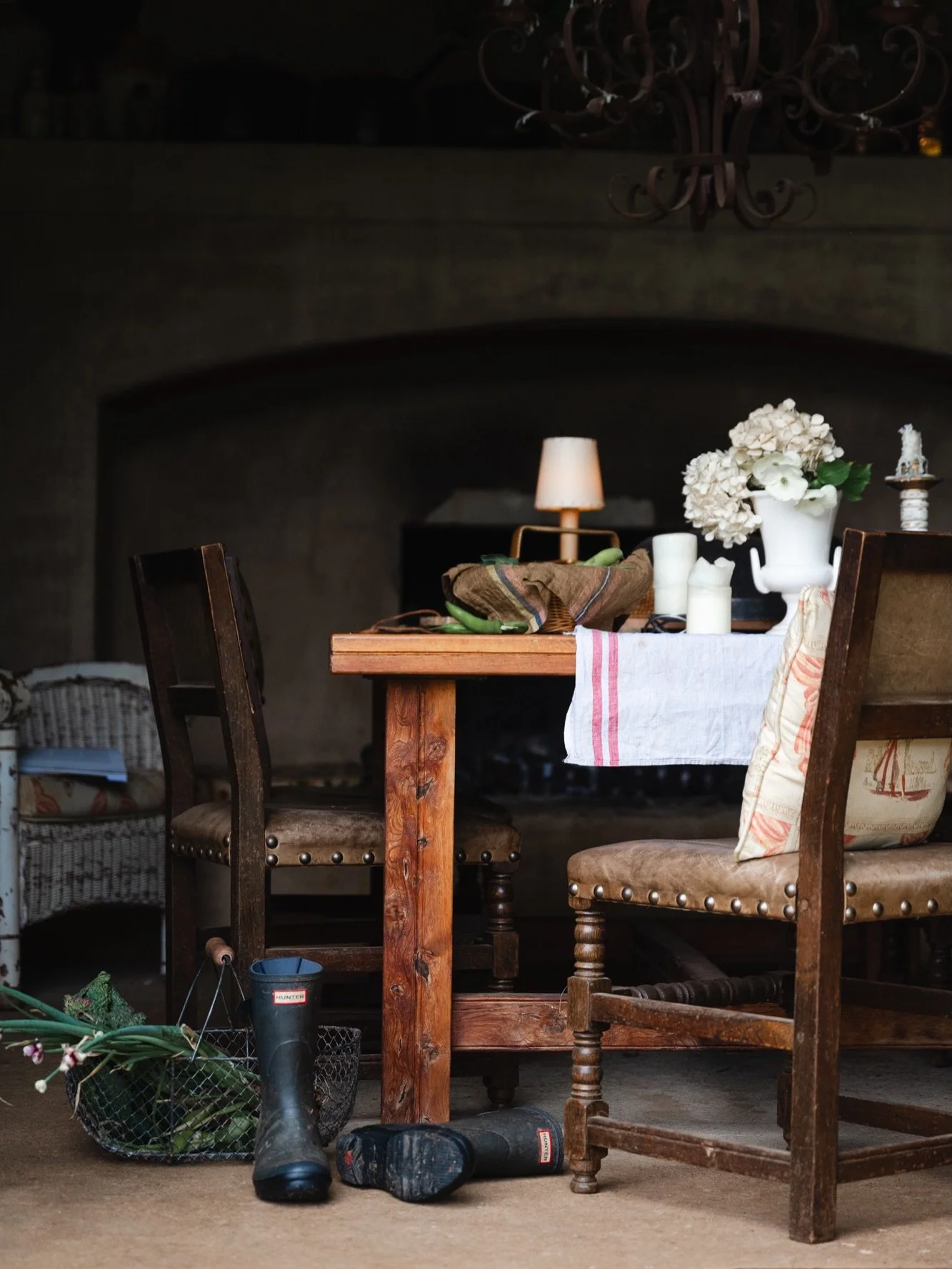 It was intentional that I captured stories for my book The Garden Room across all seasons. 

Each room is connected to nature, inside and out. And some of them felt particularly poetic at a certain time of year. Such as Kelli&rsquo;s summer produce g