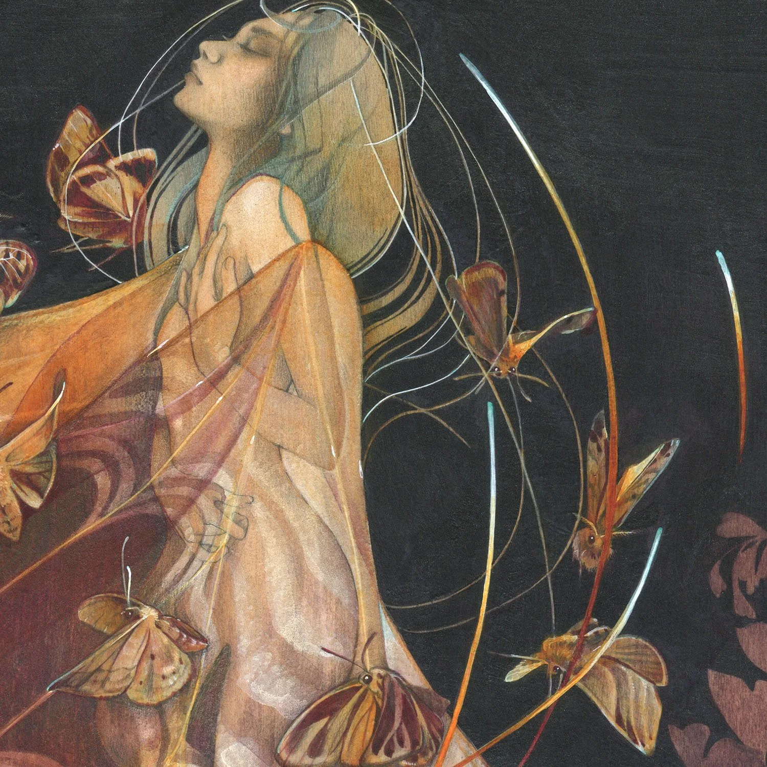 The Test | acrylic and watercolor on panel | 9 x 12"