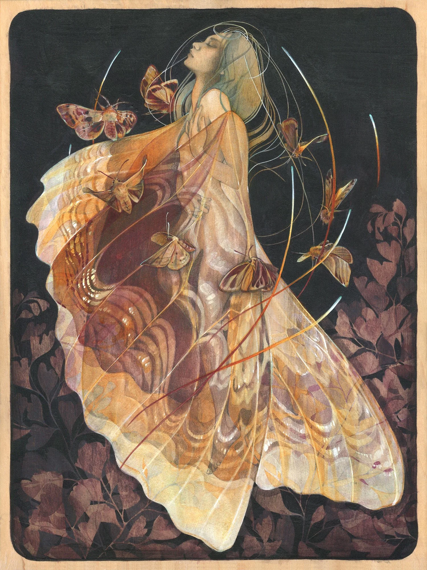 The Test | acrylic and watercolor on panel | 9 x 12"