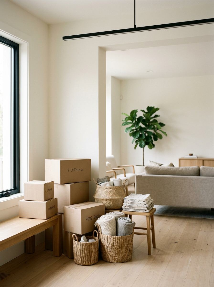 Home decluttering support to simplify your space and create room for what matters most.