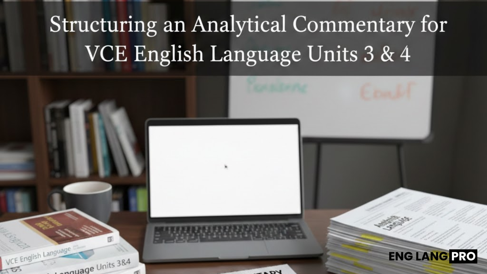 Structuring an Analytical Commentary for VCE English Language Units 3 &amp; 4