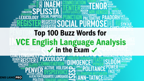 Eng Lang Pro – VCE English Language Tutoring | 40+ Study Scores