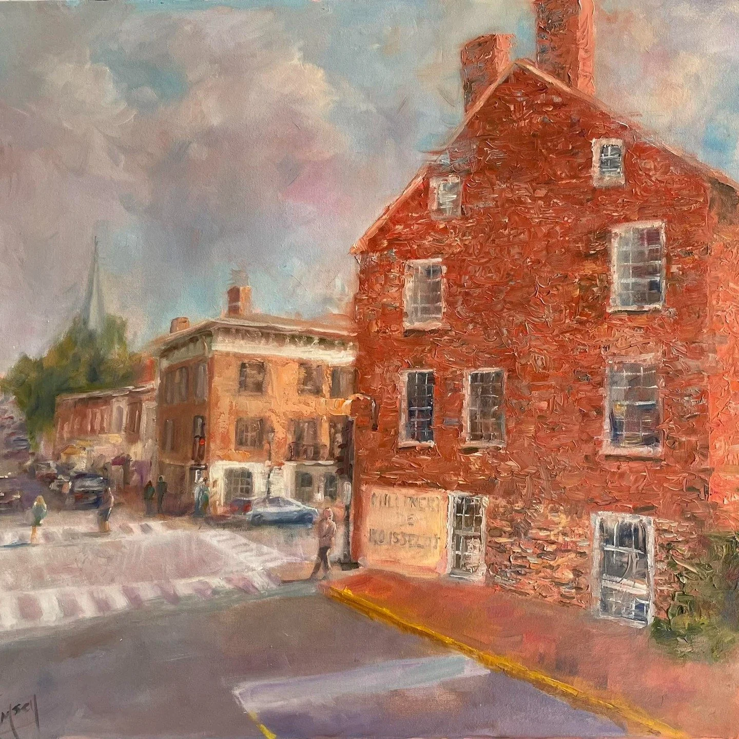 The Millenry
36&quot;x40&quot;oil on canvas
@cabellgallery , Aug 1-31
Lexington, VA