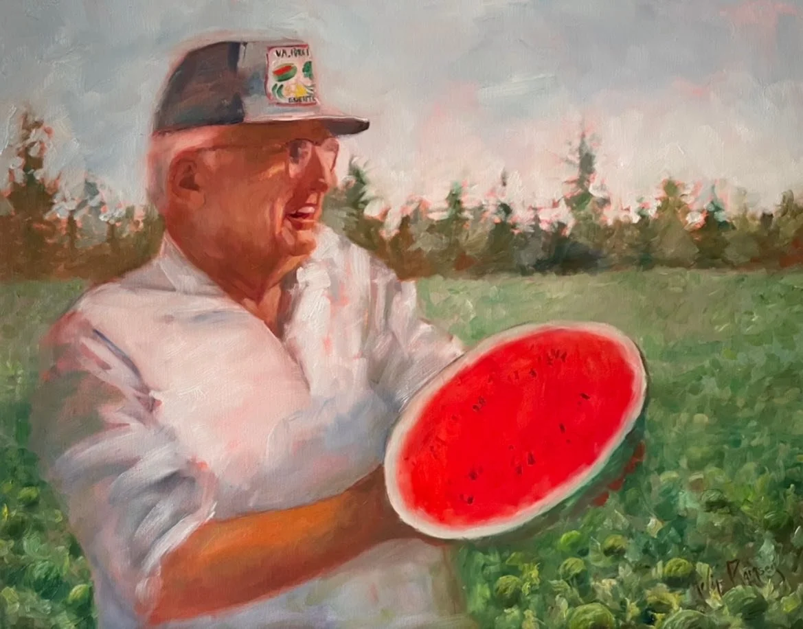 Oil on canvas Portrait of Leonard Small