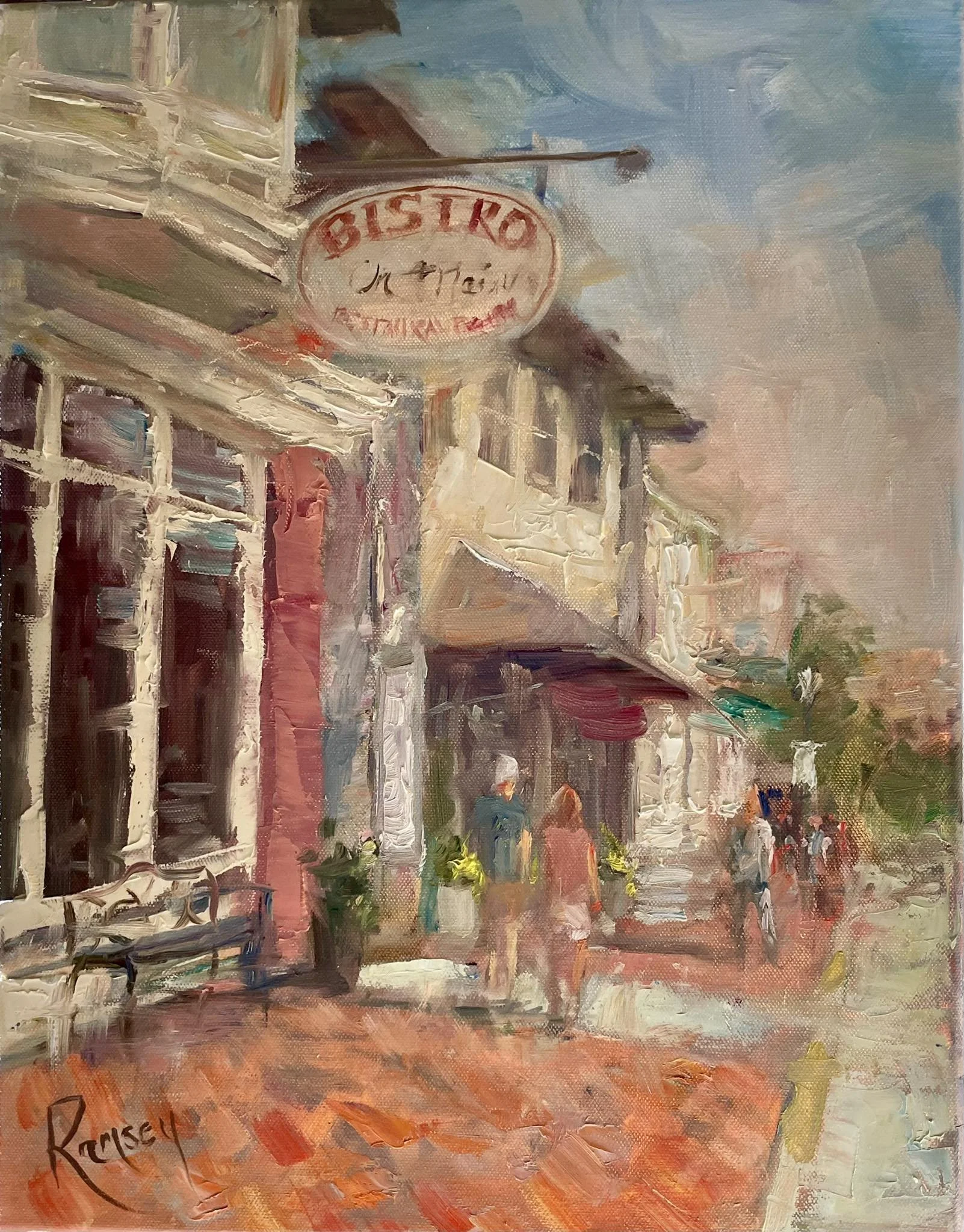 Bistro on Main, 14"x18"