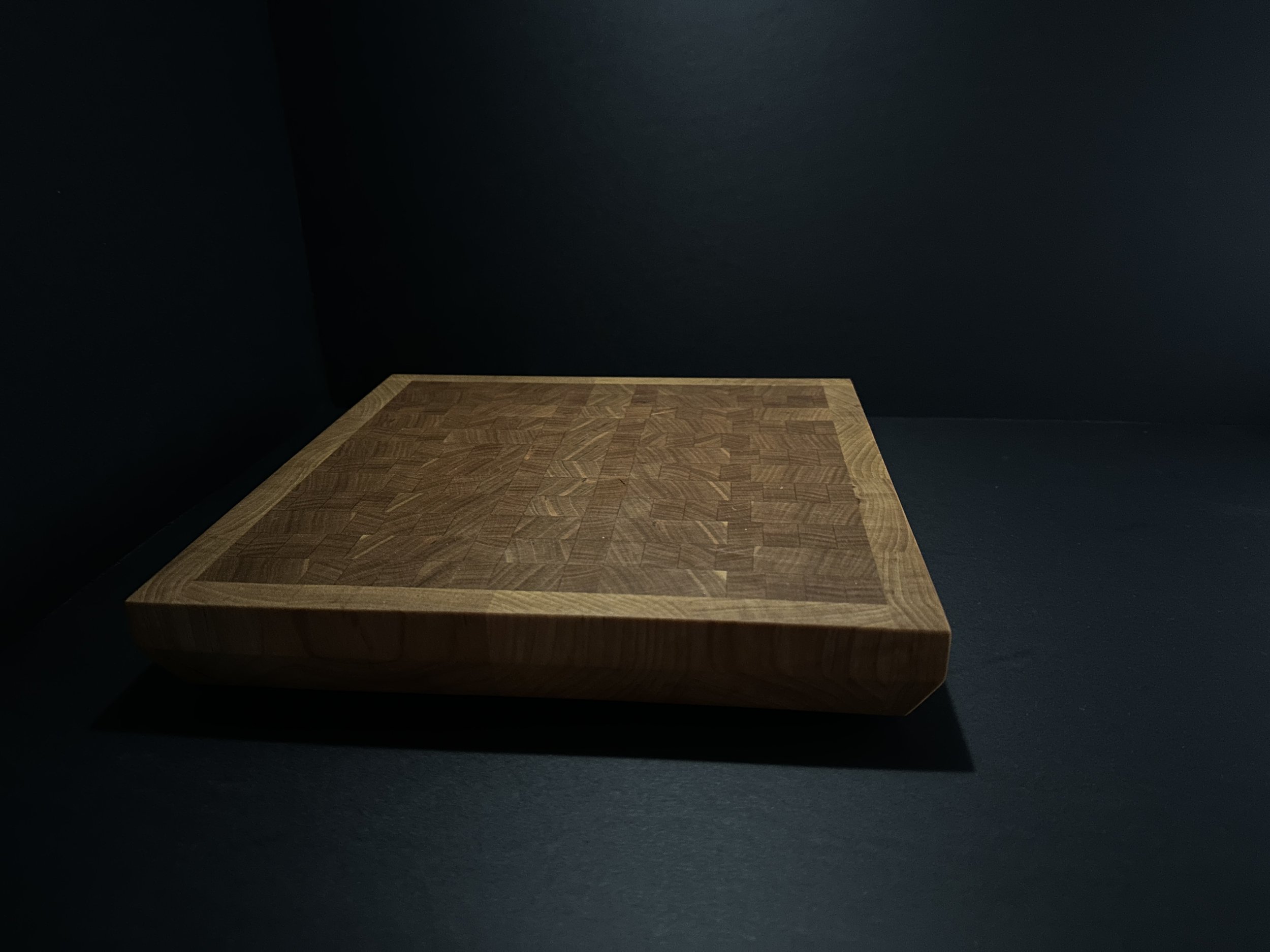 End Grain Cutting Board Cherry Square