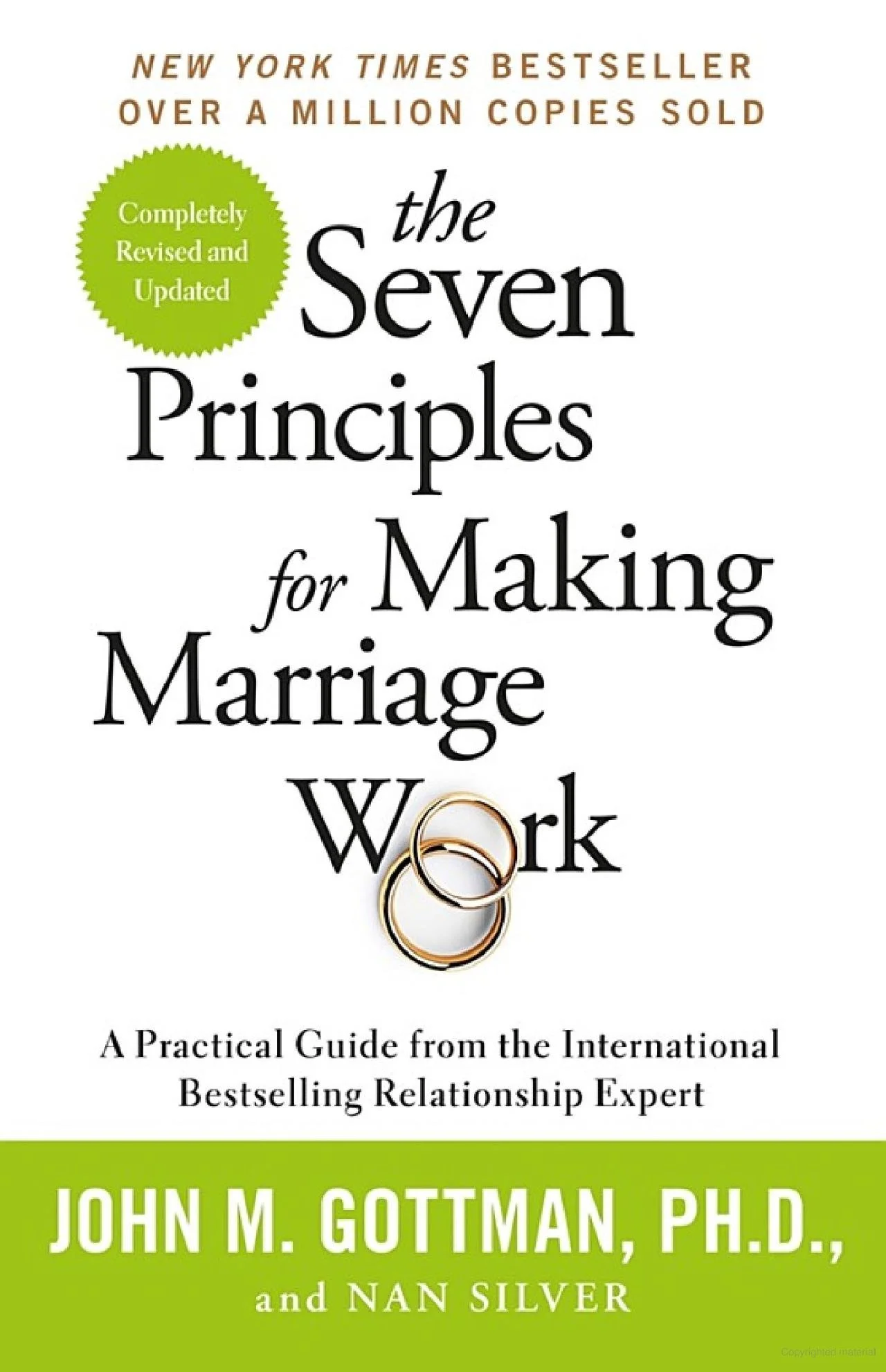 the book cover of Seven Principles for Making Marriage Work