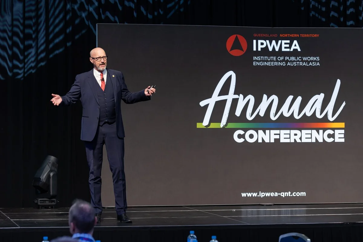 Professional Conference and Event Photography at the IPWEA-QNT Annual Conference & Excellence Awards Gala 2025 in Brisbane