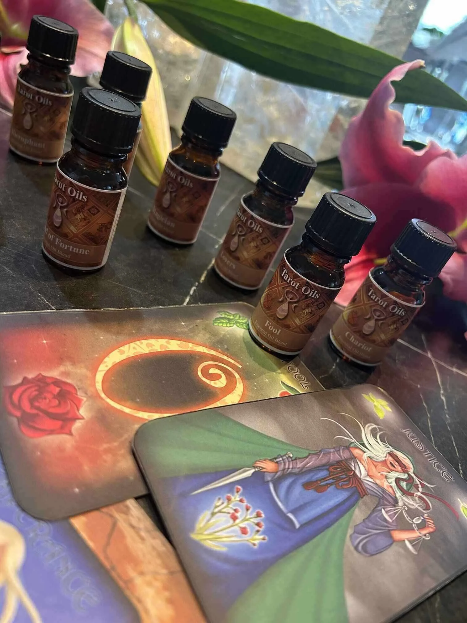 A Year of Tarot Oils