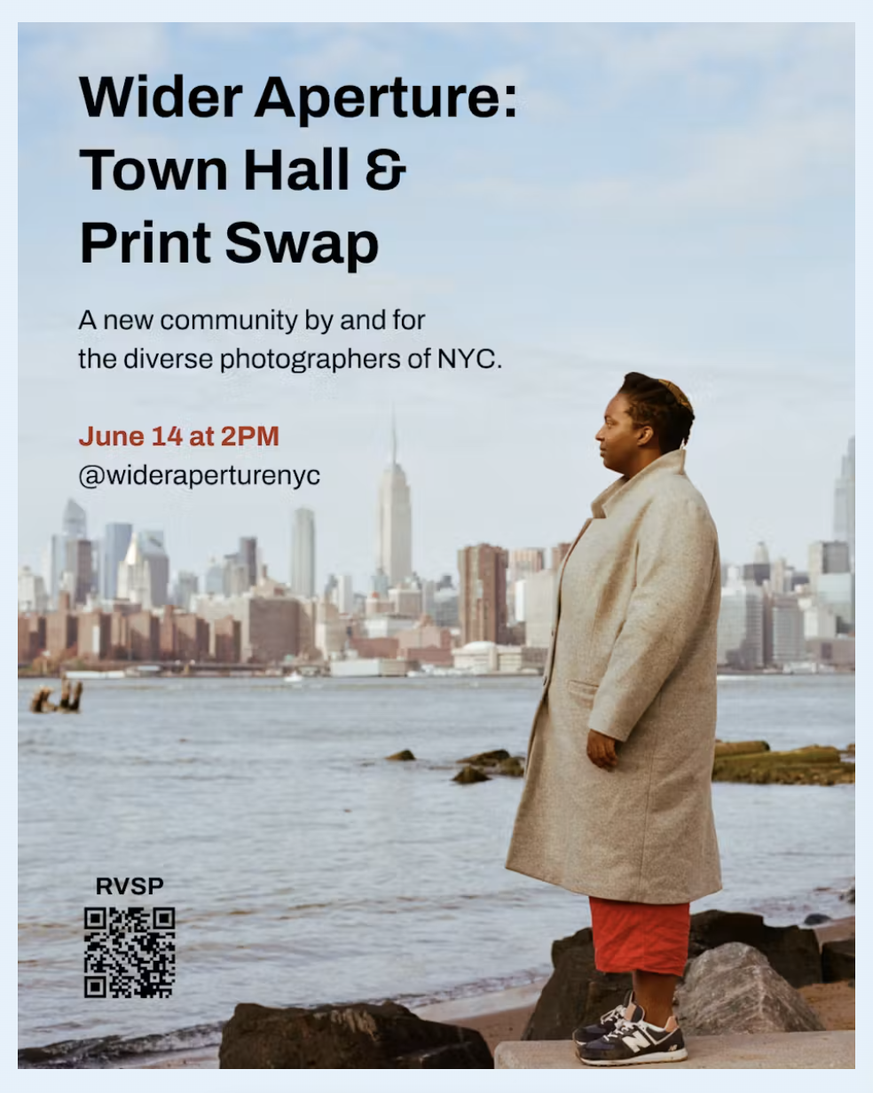 Wider Aperture NYC Town Hall & Print Swap