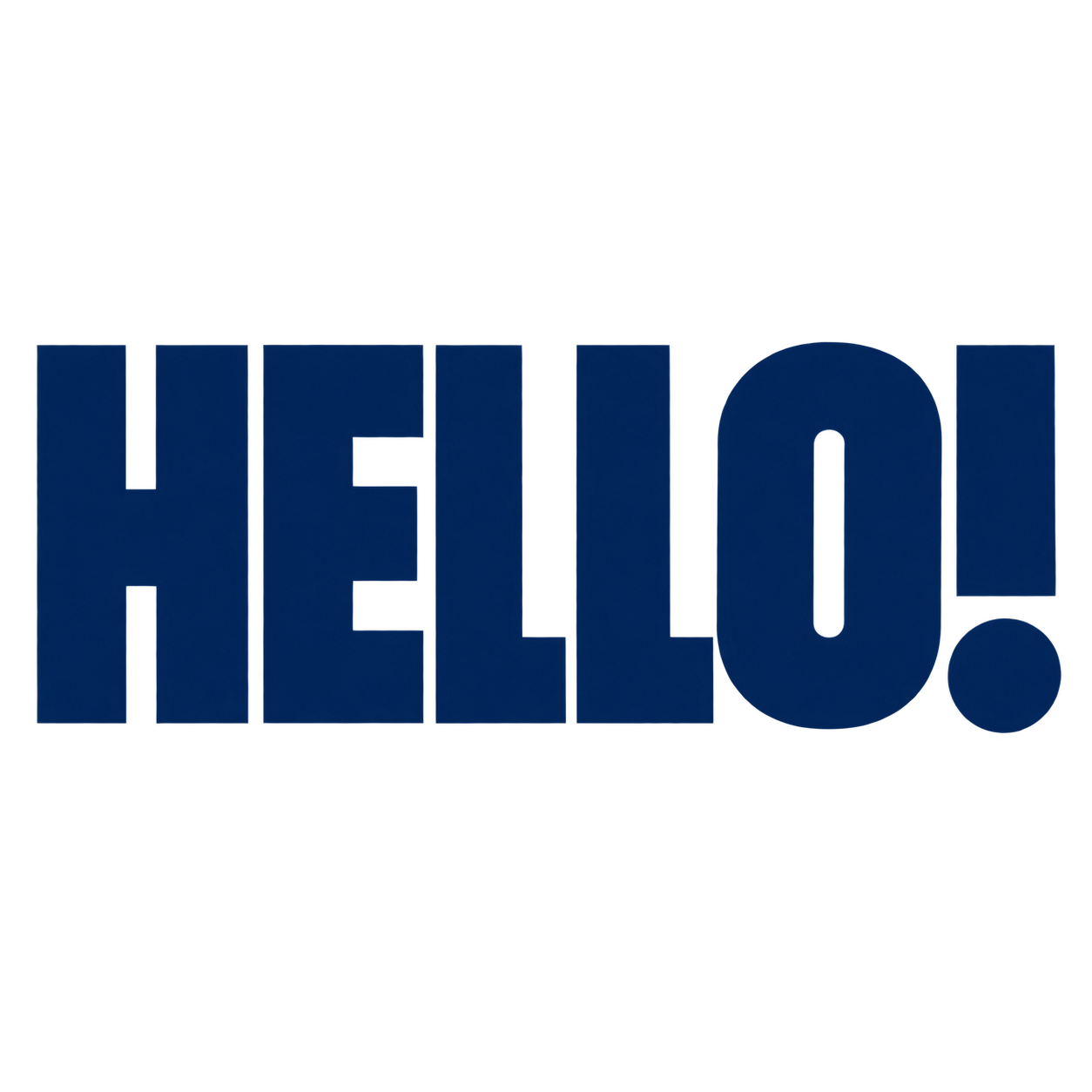 Bold Navy HELLO! Wordmark.png