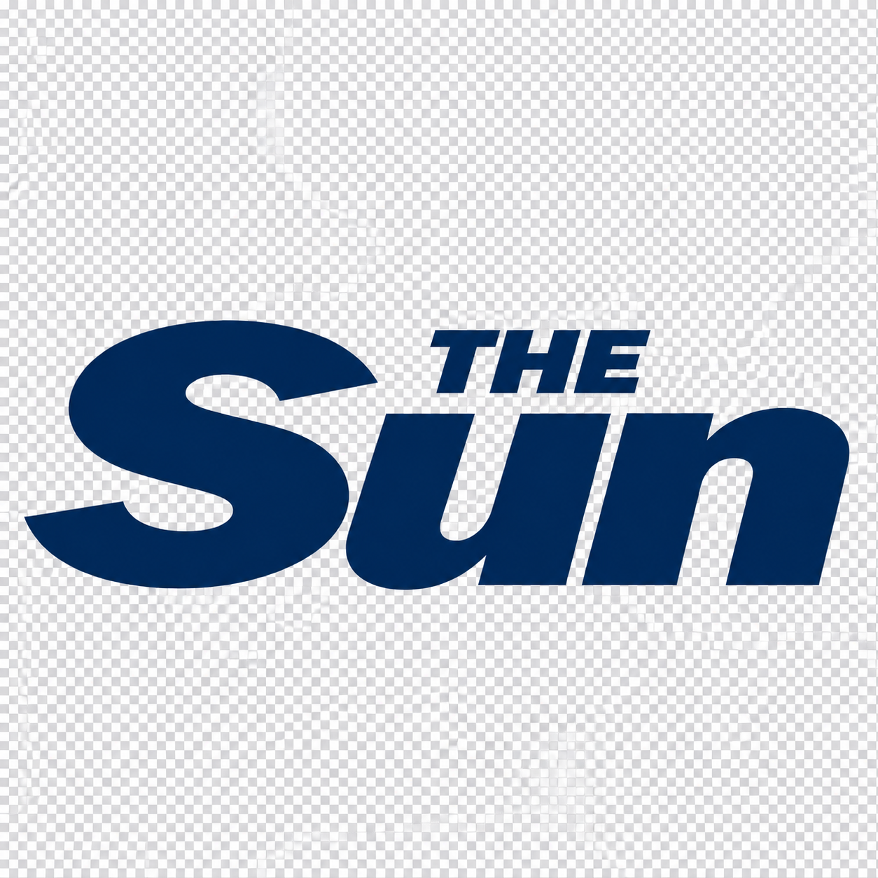 Navy blue The Sun logo.png