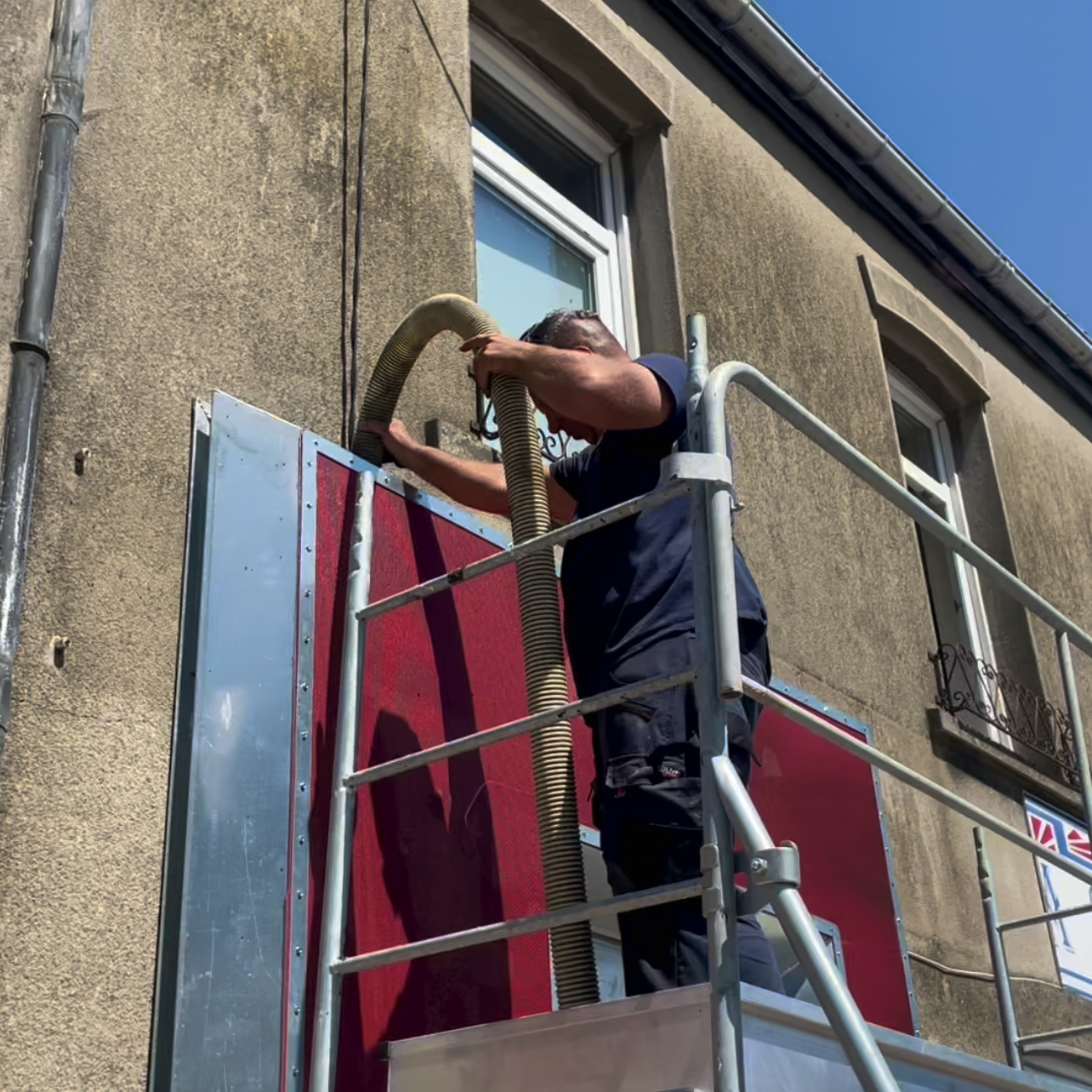 Insufflation du liège