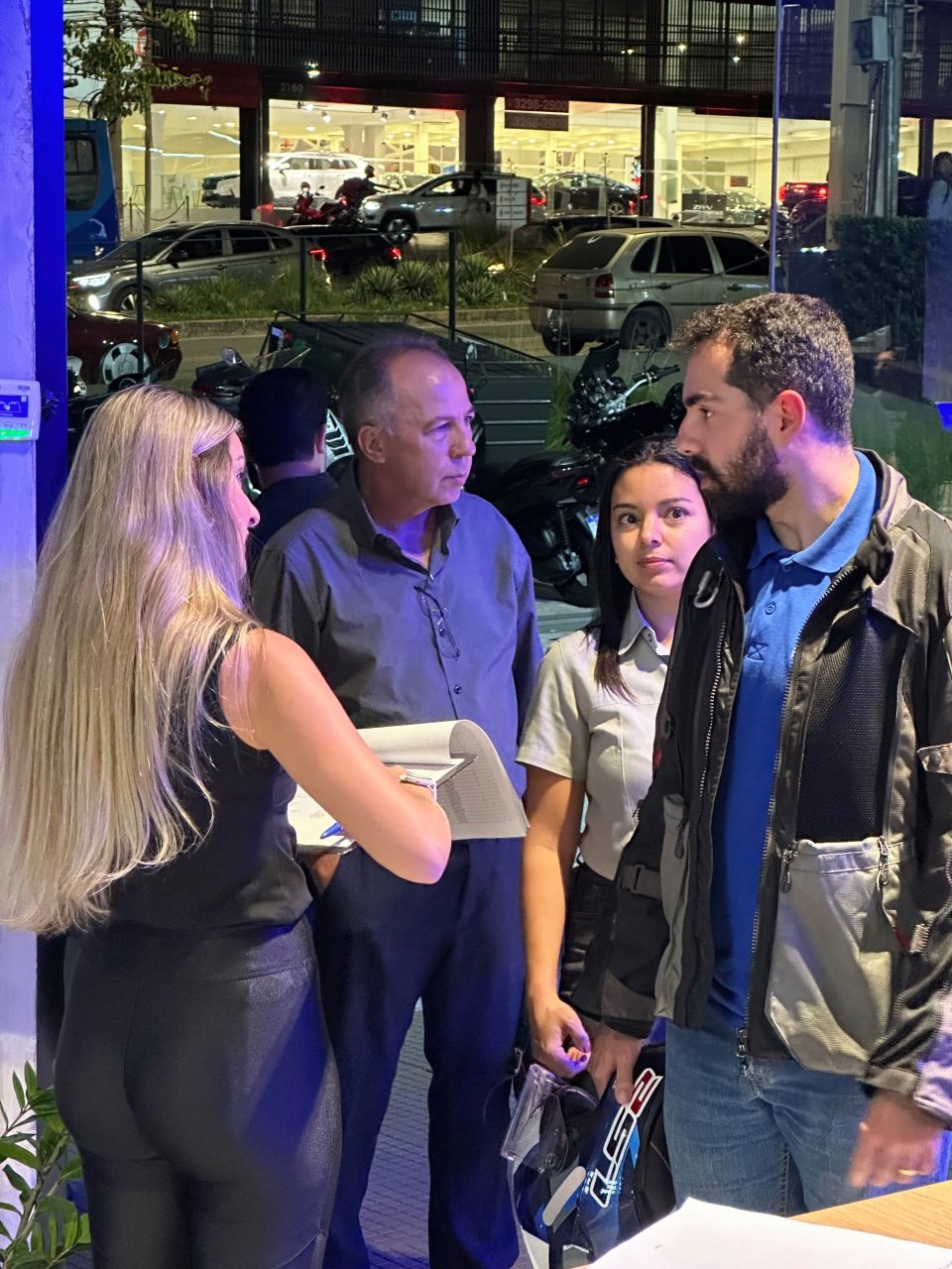  invitation only event, people came dress up