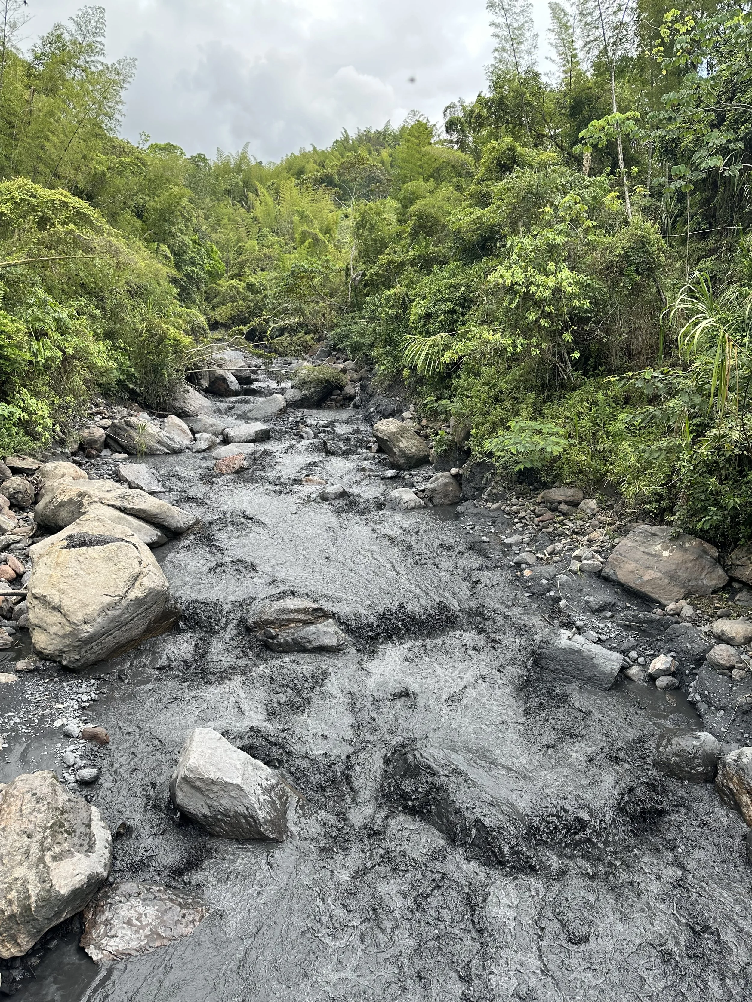 river of mud, this can't be good