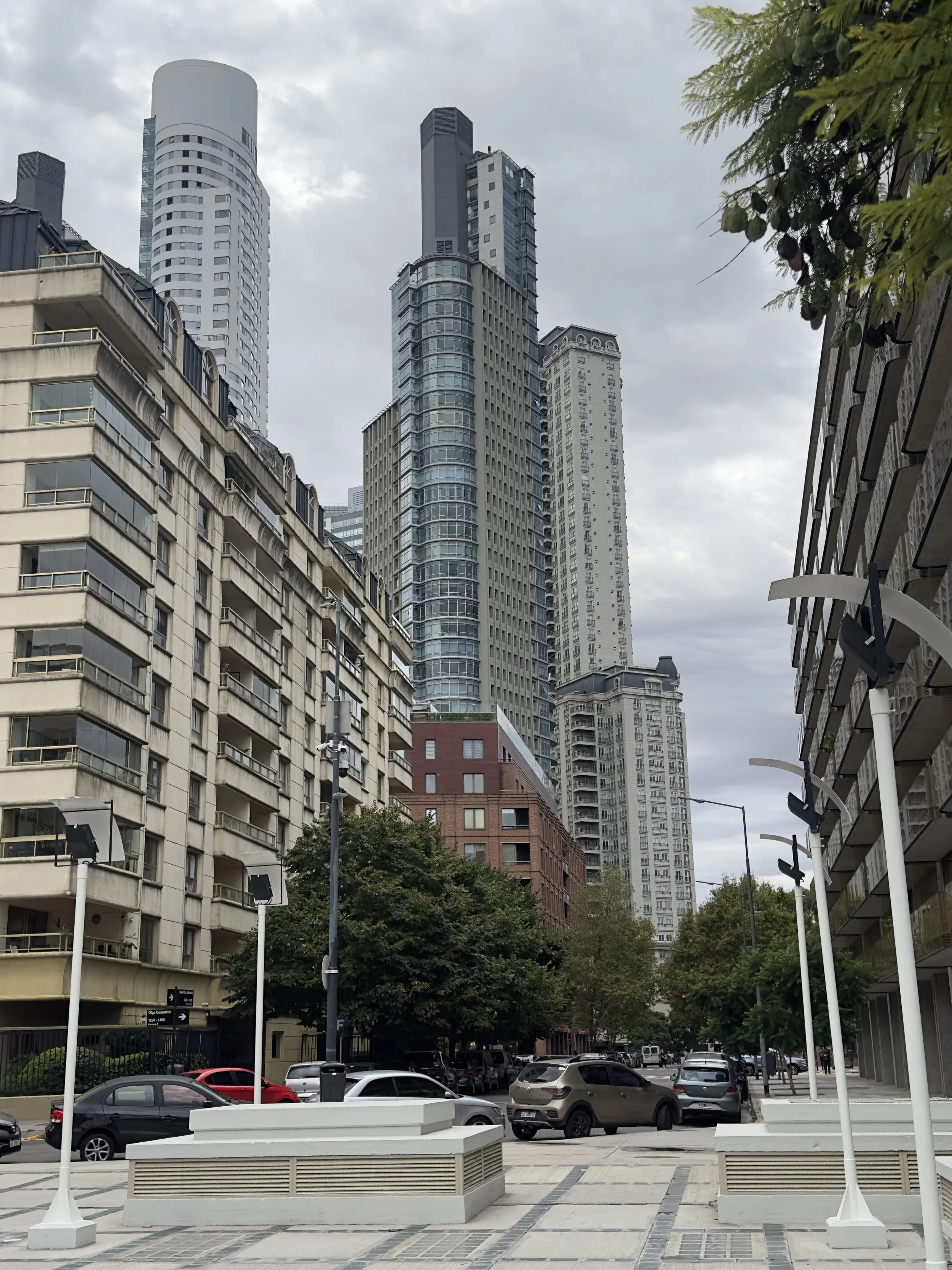  a lot of tall buildings in the new part of the city