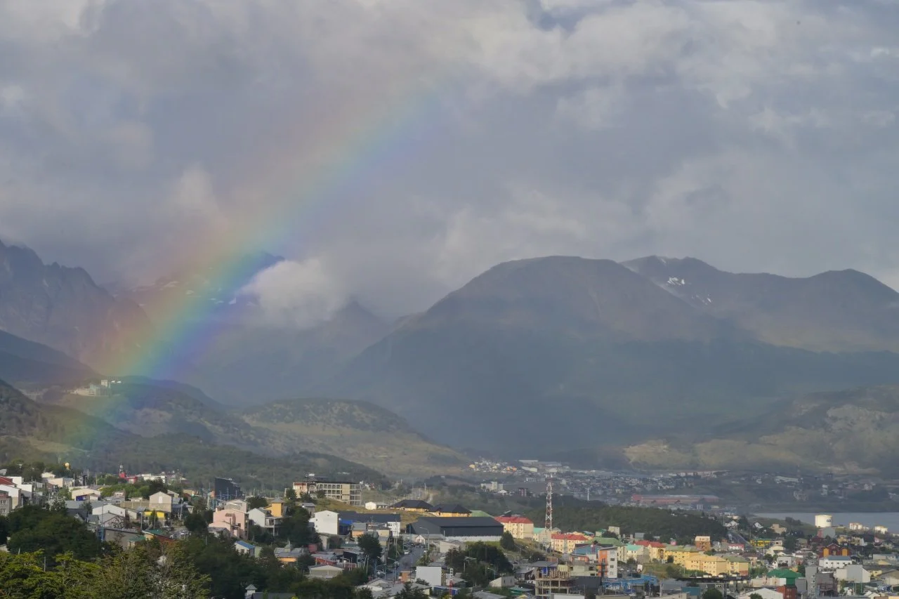  rainbow over Ushuaia