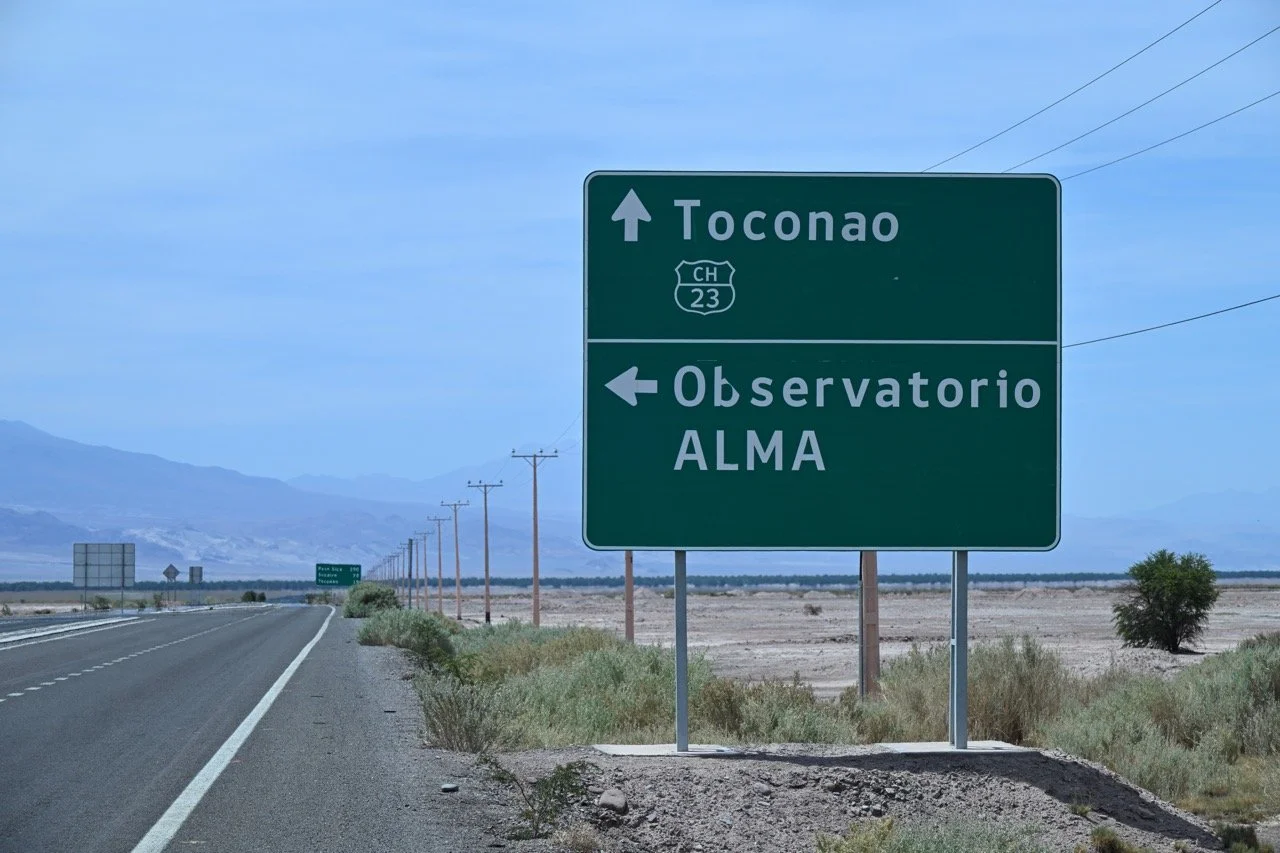 turnoff to off the biggest observatories around here