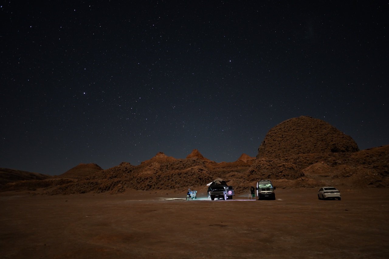 night camping under the stars