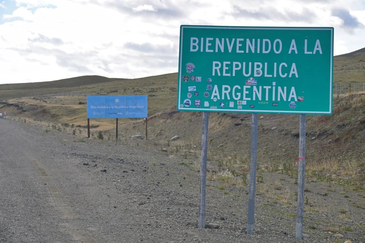  I had to cross Argentina Chile border once more