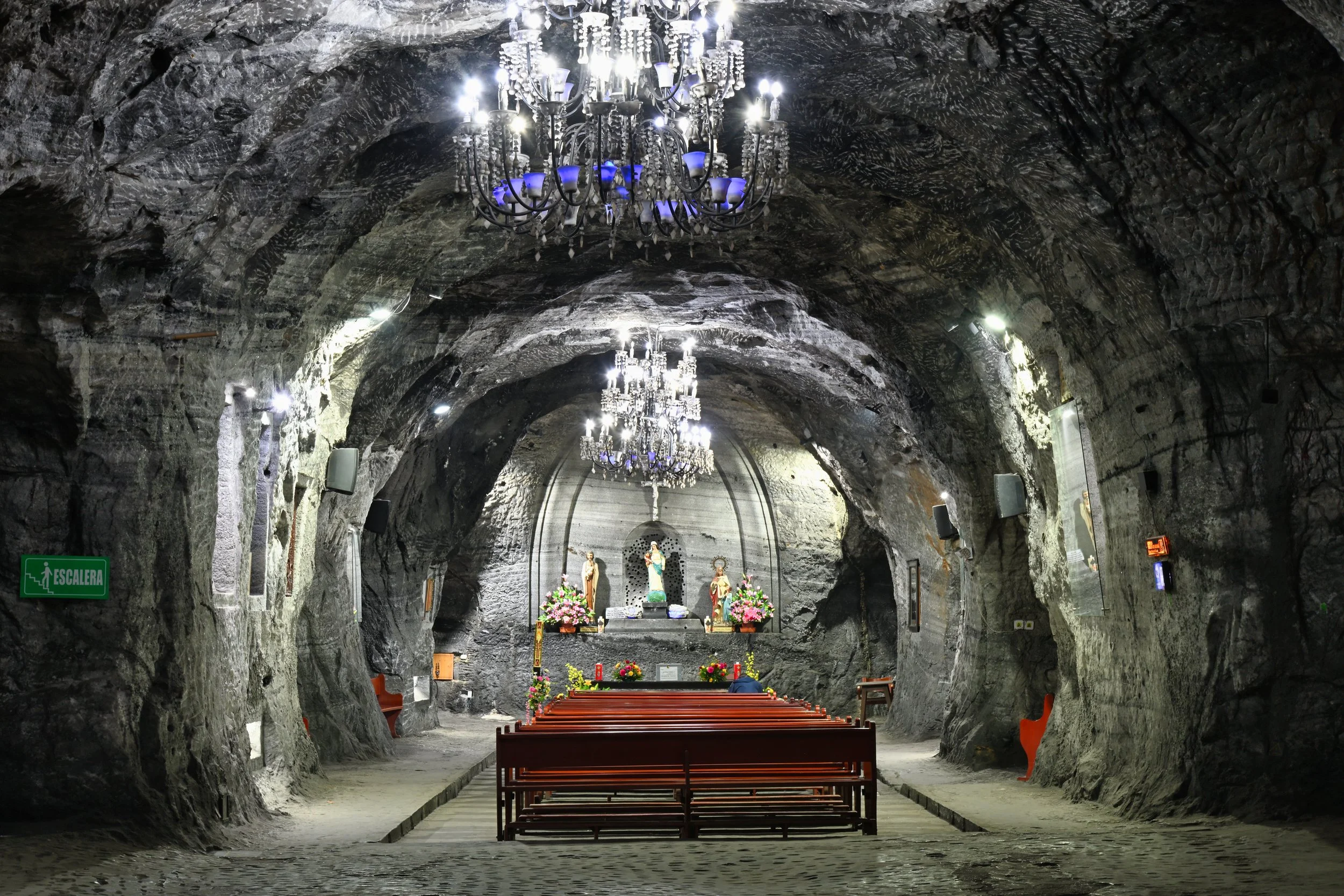mine shaft converted to church