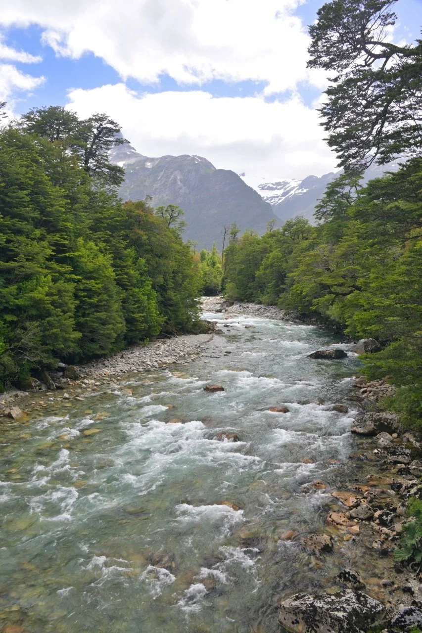  Beautiful rivers with clear water.