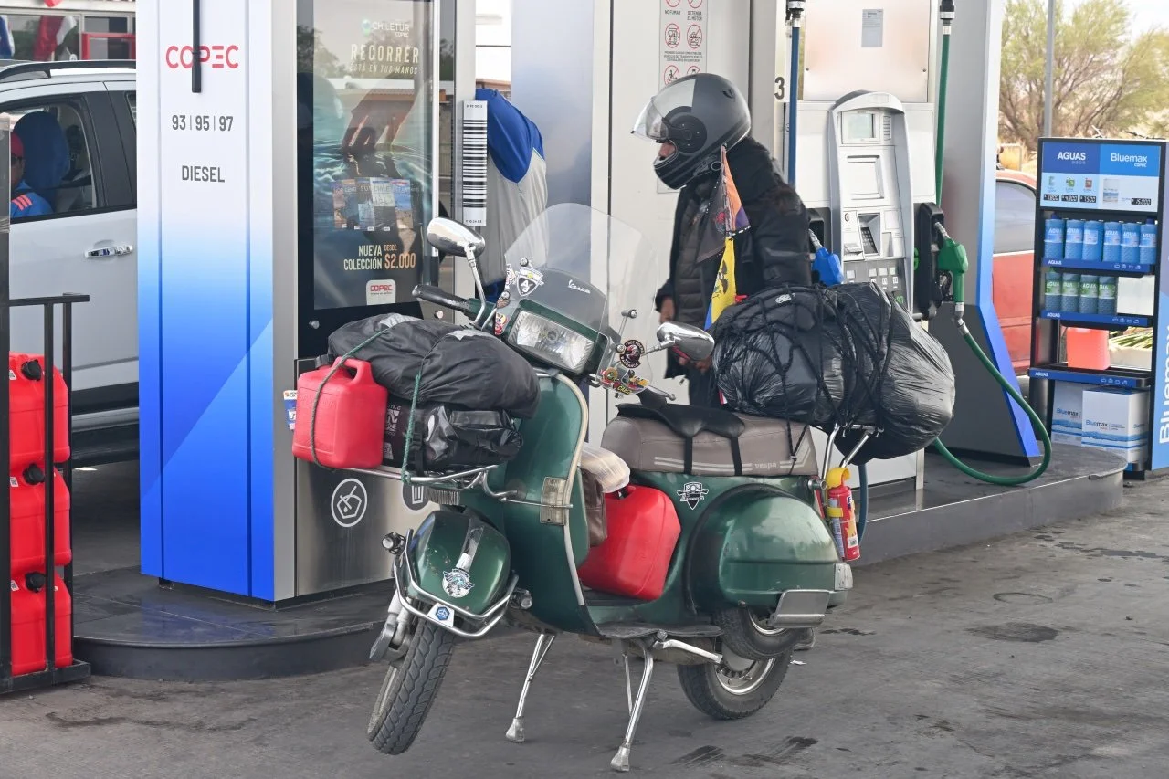 The latest model fully outfitted for long distance riding