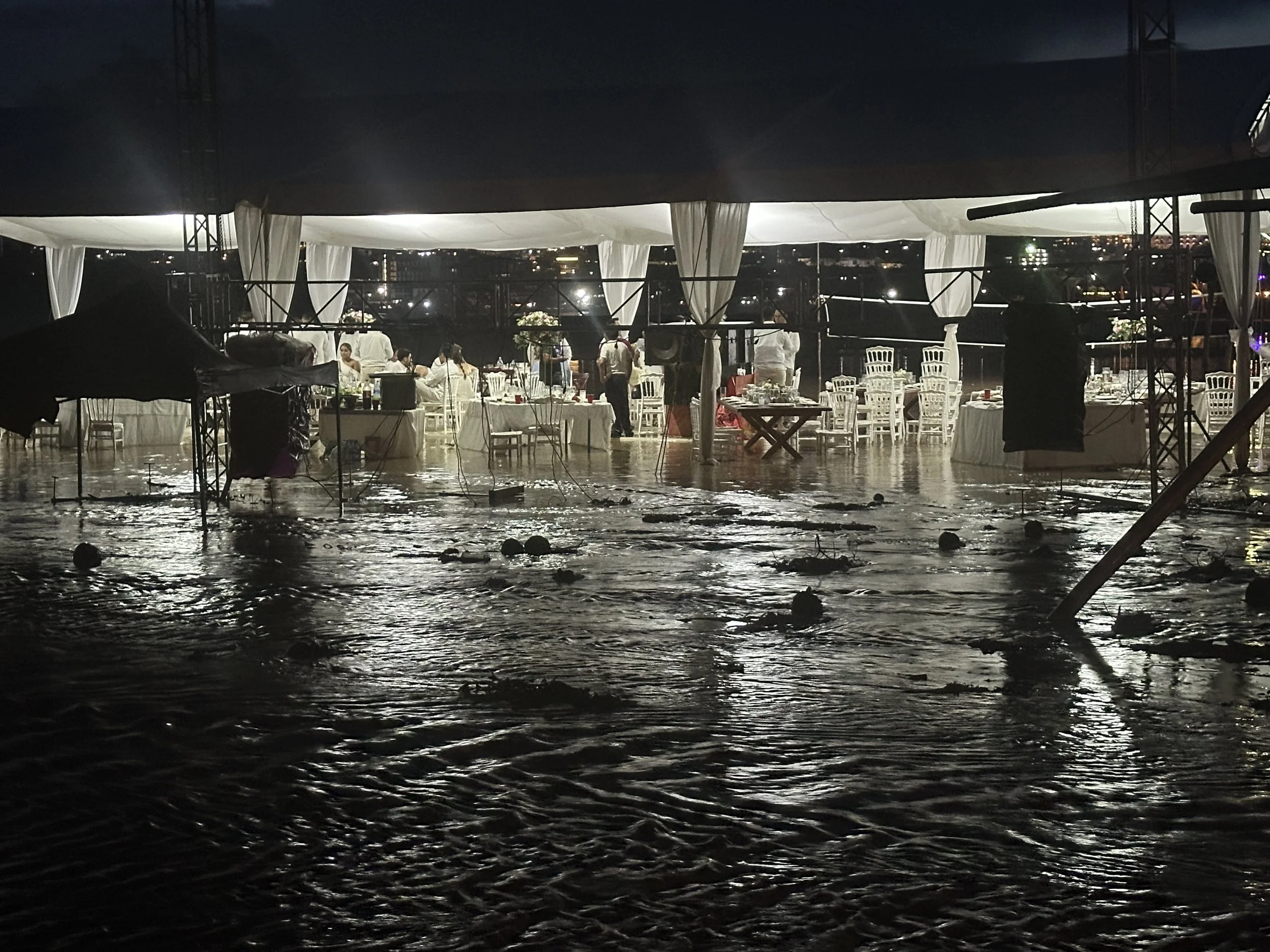 that's why you don't do a wedding on the beach