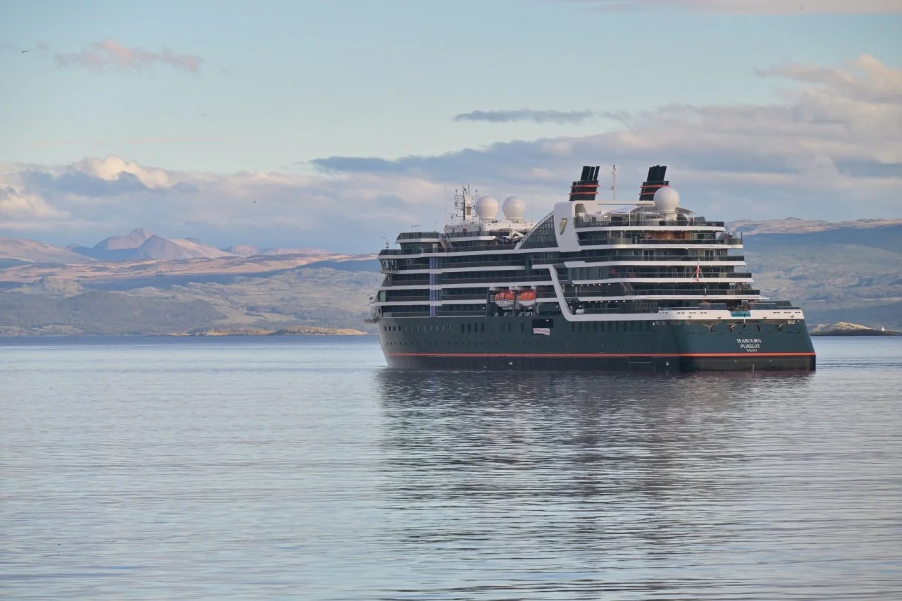  this is one of the smaller cruise ships.