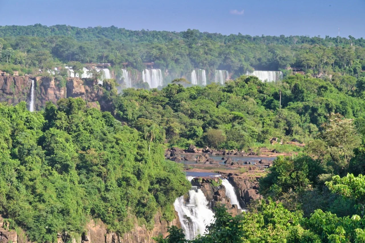  This is the Argentinian side of the Falls. It didn't impress me at all.