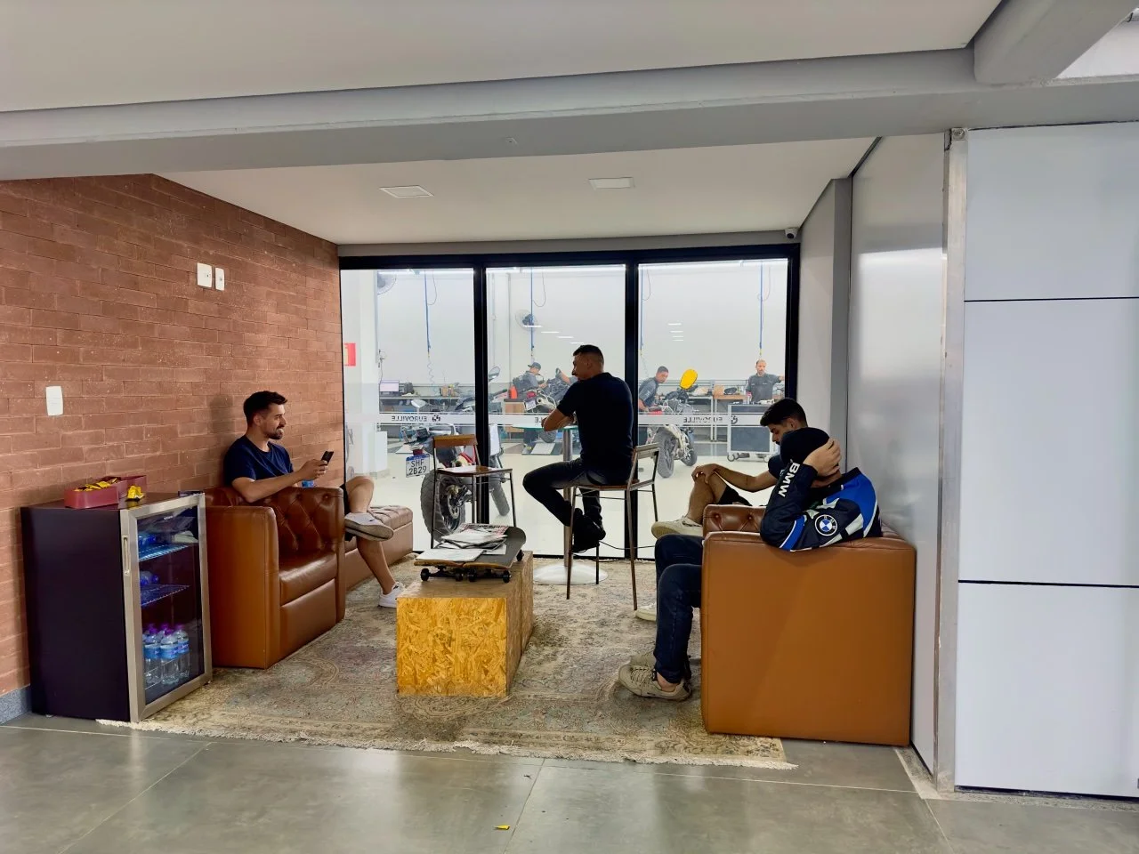  waiting area at the service department