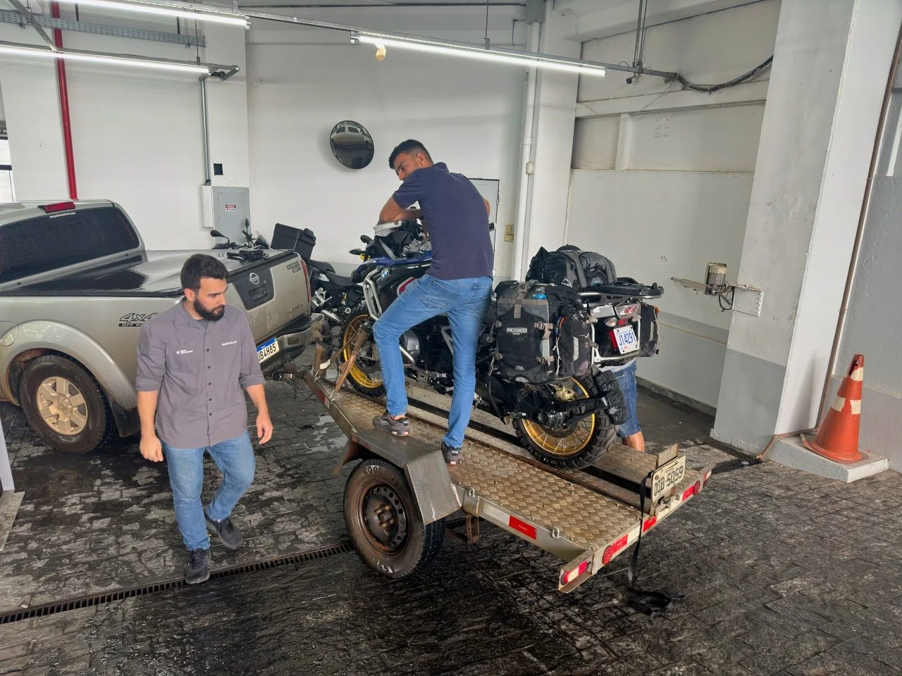 My bike is in good hands