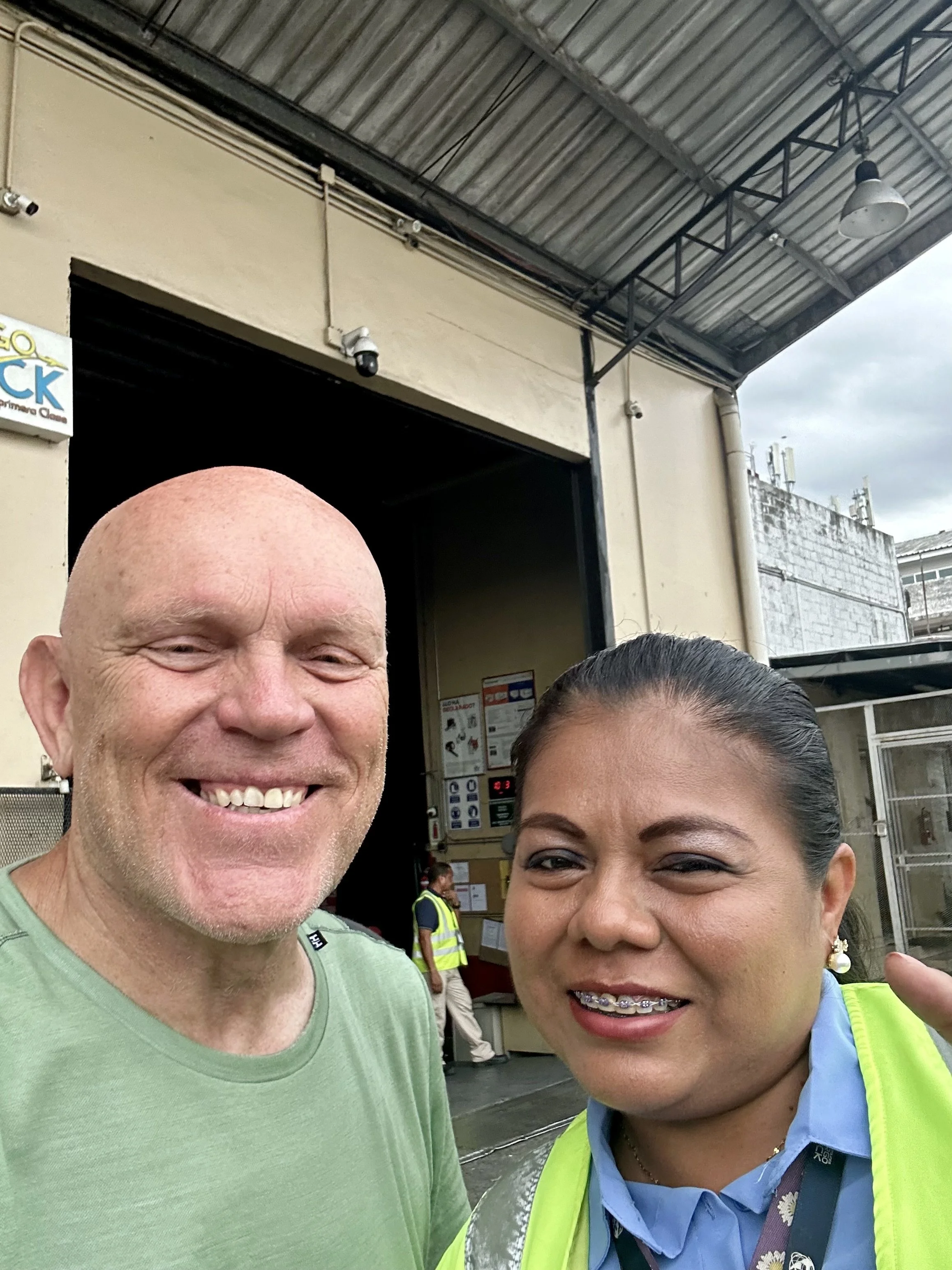 the head of logistics