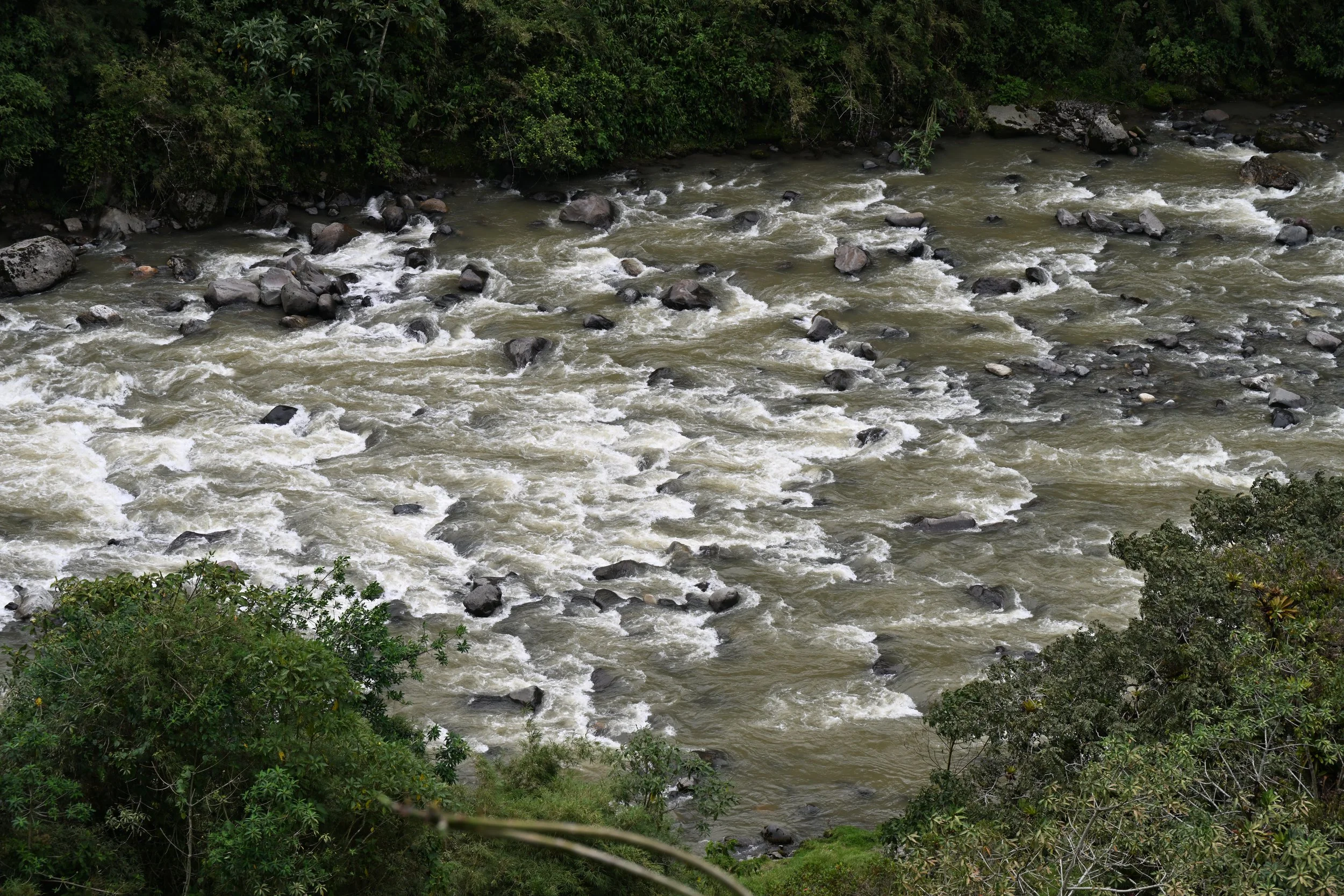 in the valley bellow