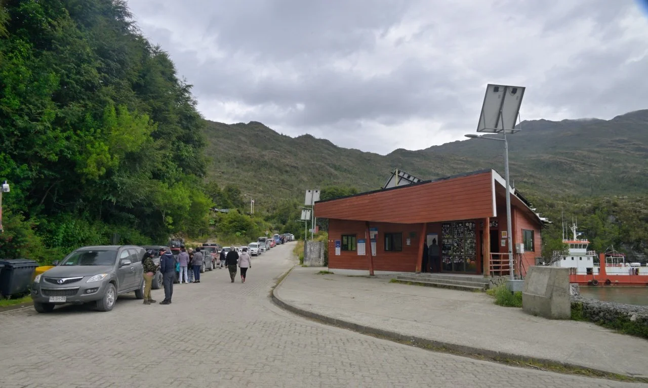  lined up for a ferry across the ocean Inlet