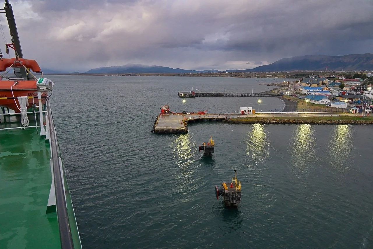  Leaving the port. Finally.