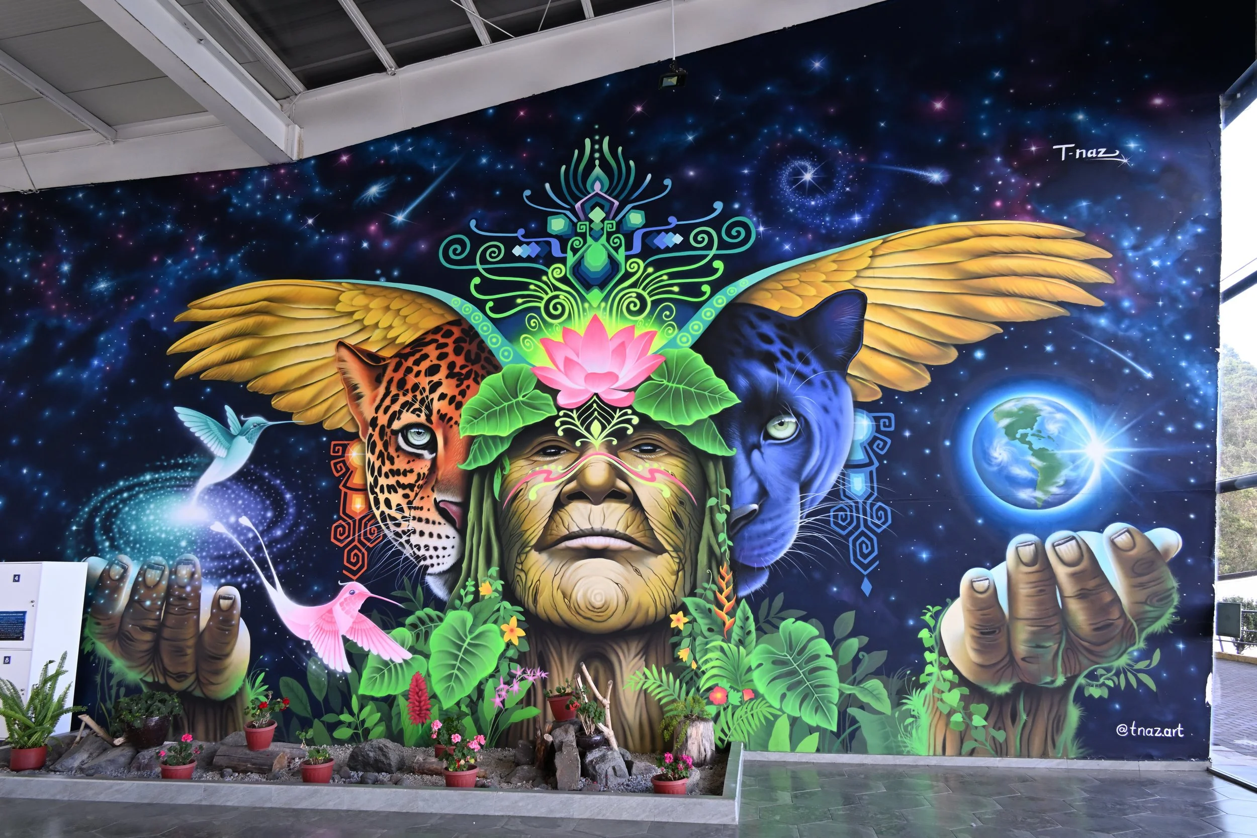 inside the ground station