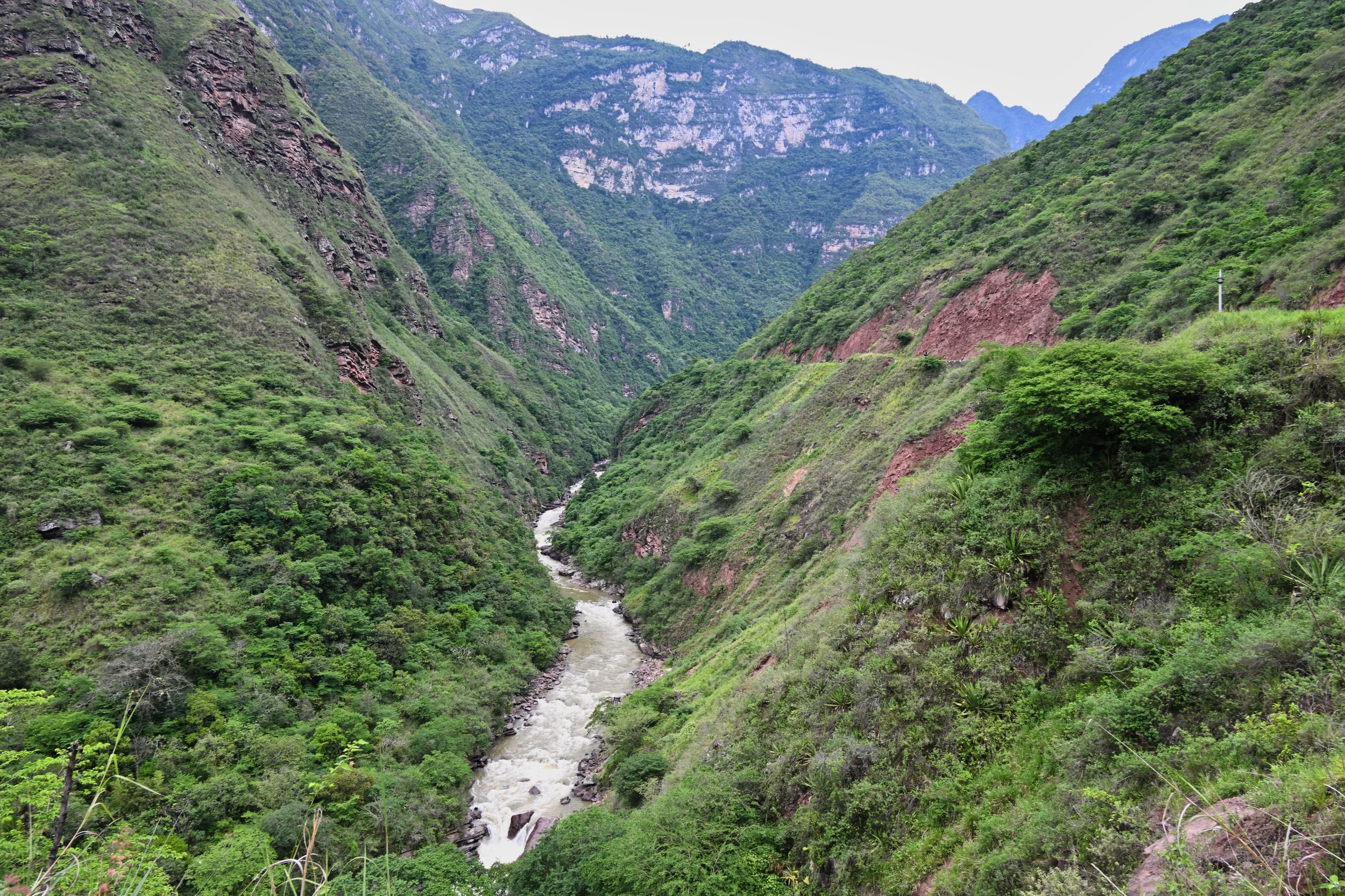 riding in deep valleys